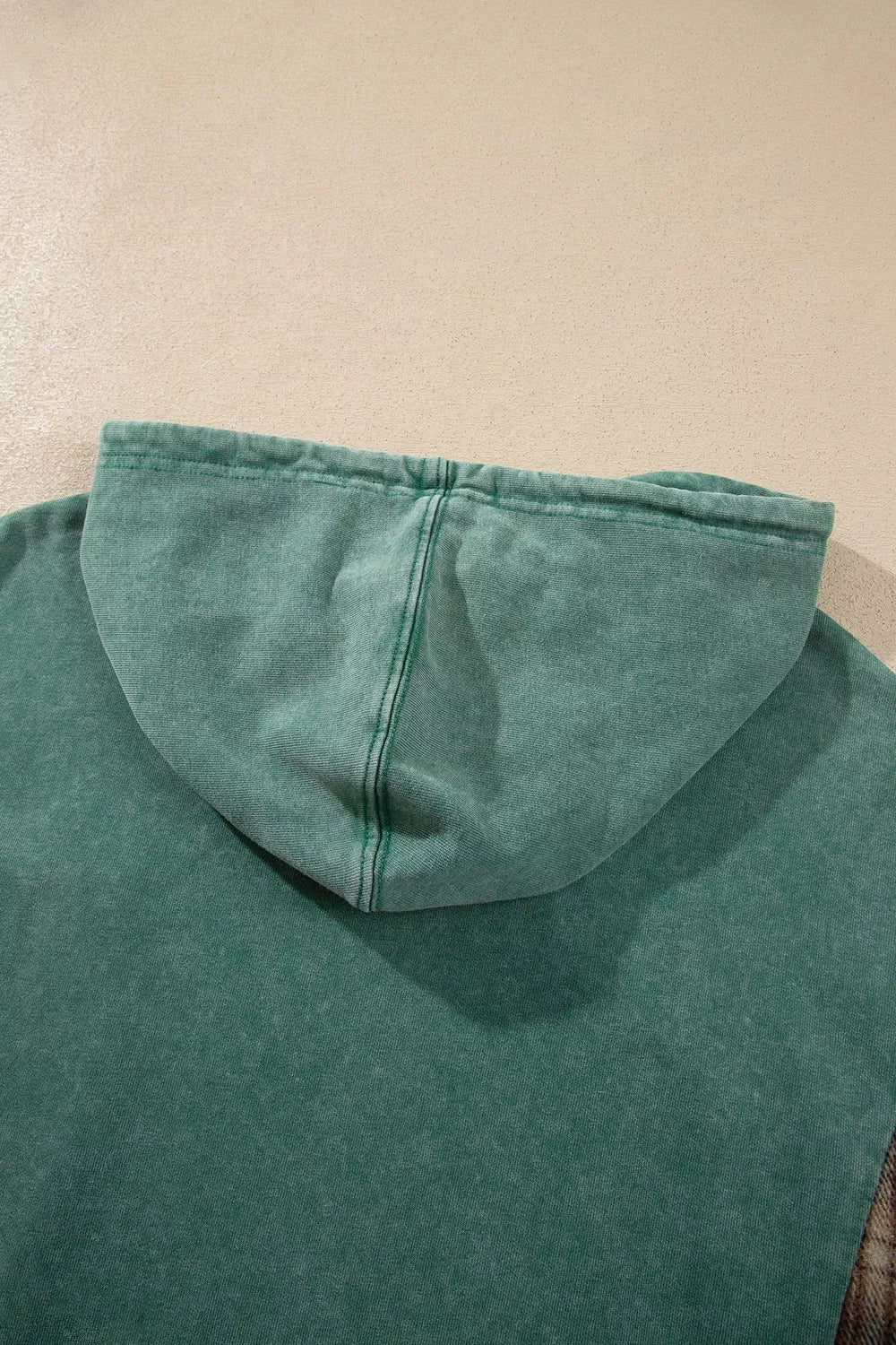 Plaid Kangaroo Pocket Hoodie - Lilixa.store