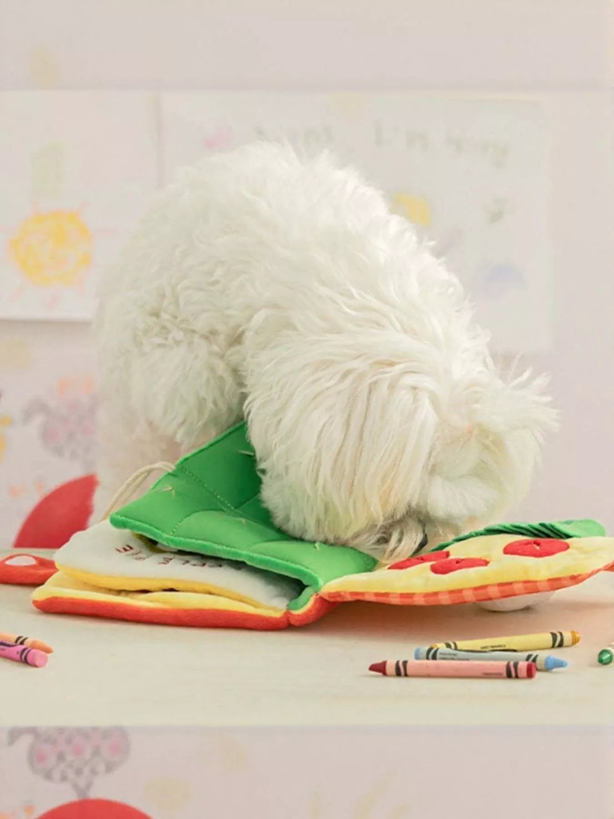 Interactive Crinkle Book Pet Sound Toy - Lilixa.store