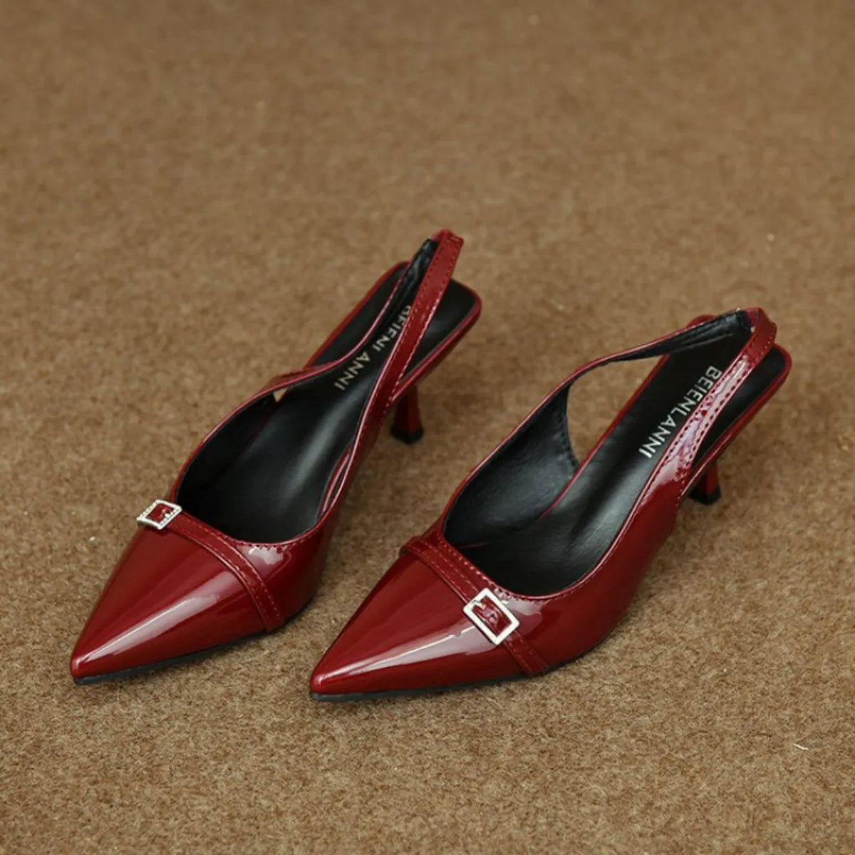 Pointed Toe Slingback Pumps - Lilixa.store