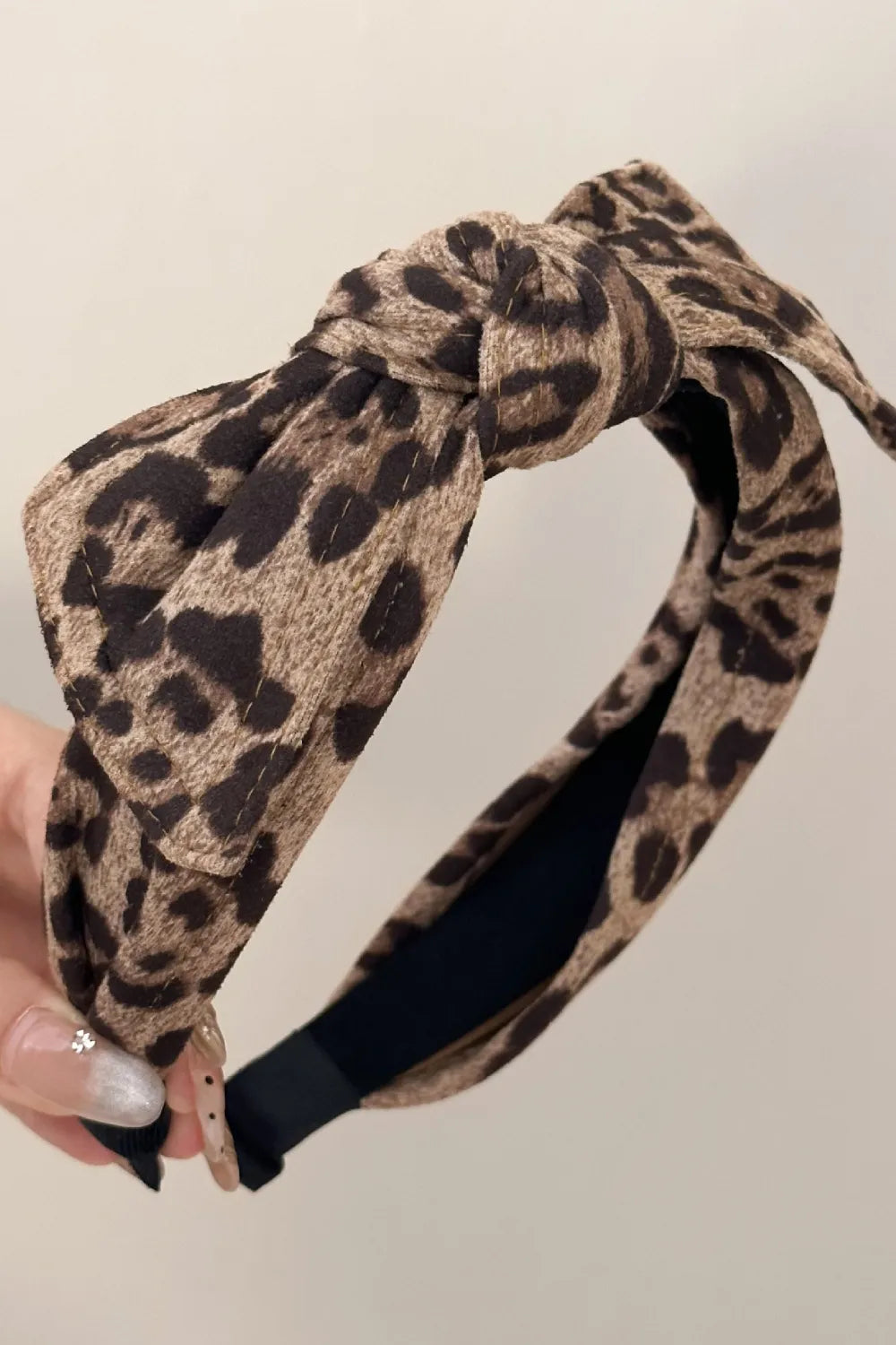 Leopard Polyester Wide Headband - Lilixa.store