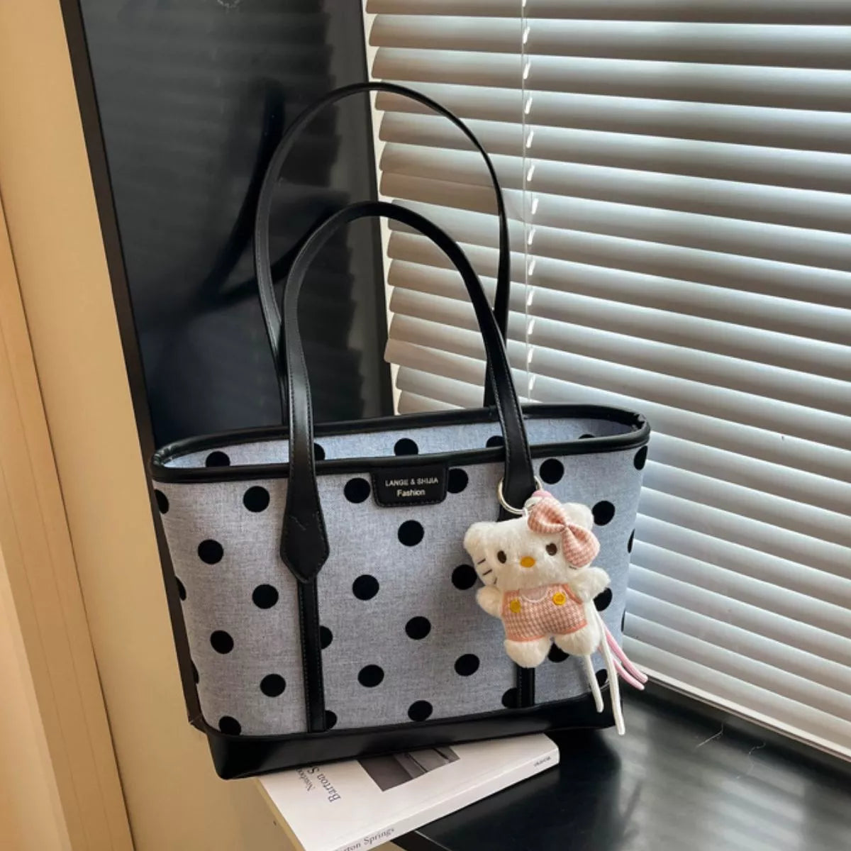 Polka Dot Shoulder Bag - Lilixa.store