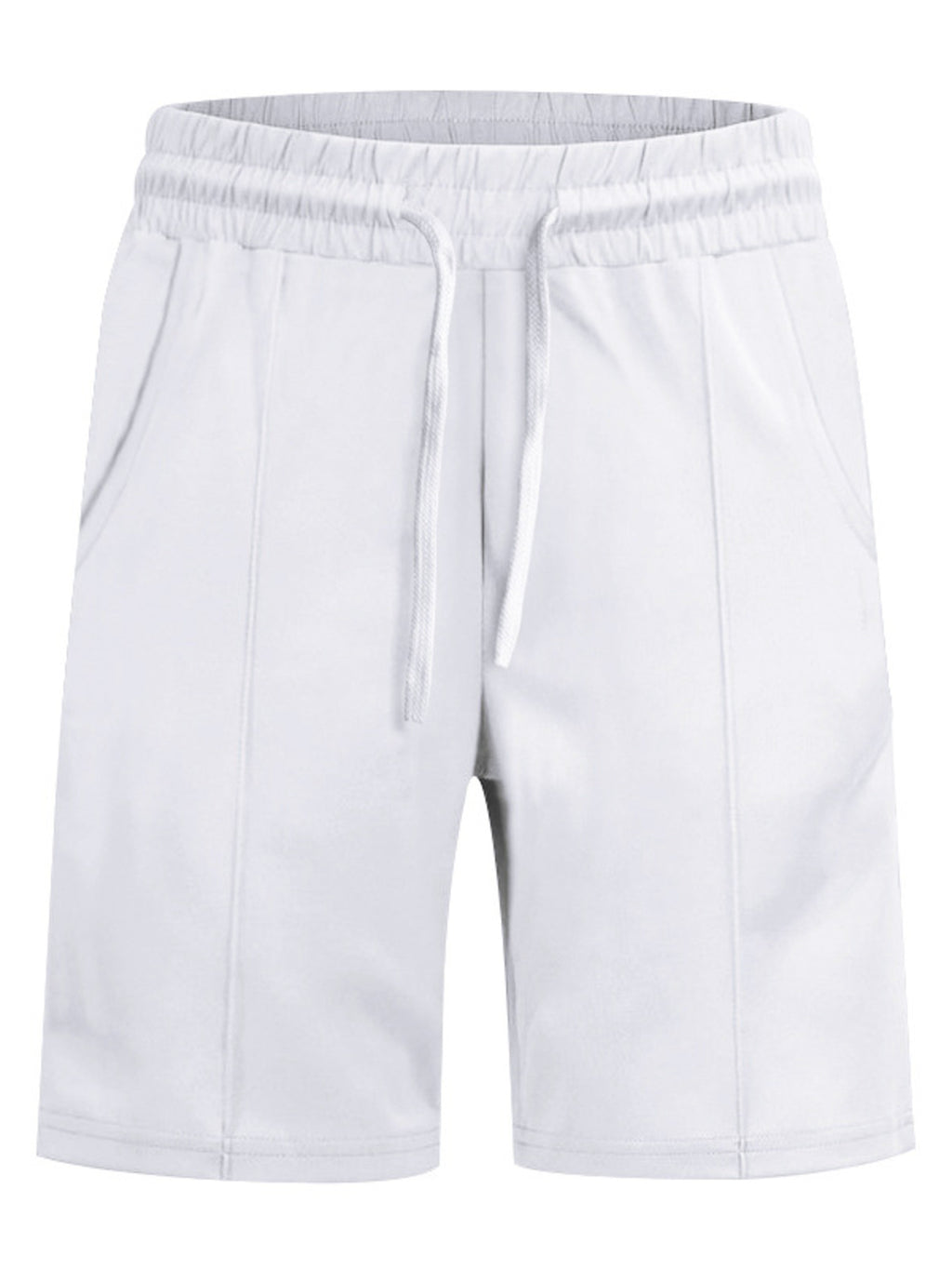Men's Full Size V-Neck Short Sleeve T-Shirt and Shorts Set Plus Size - Lilixa.store