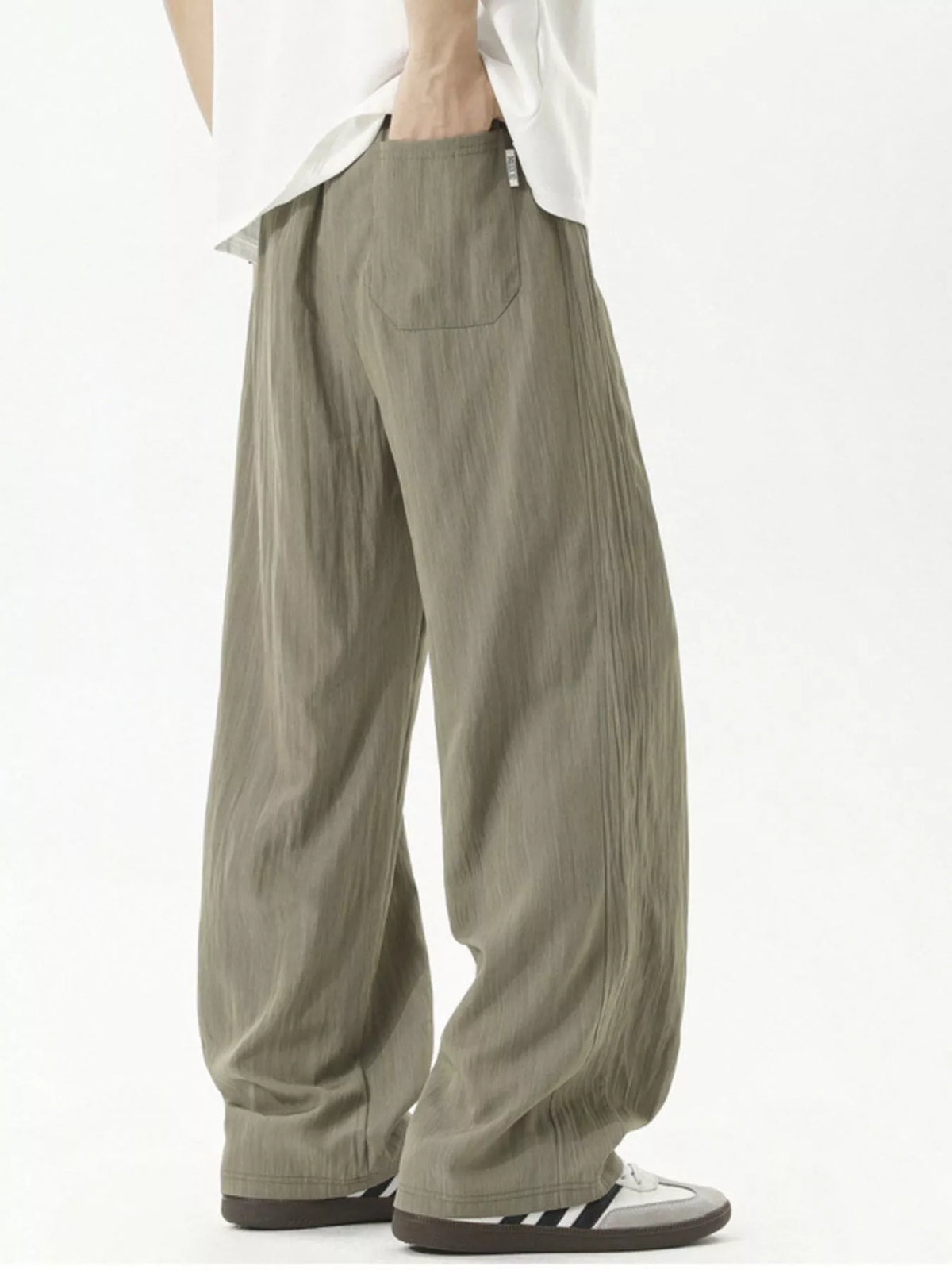 Men's Plus Size Loose Fit Casual Pants, view 4