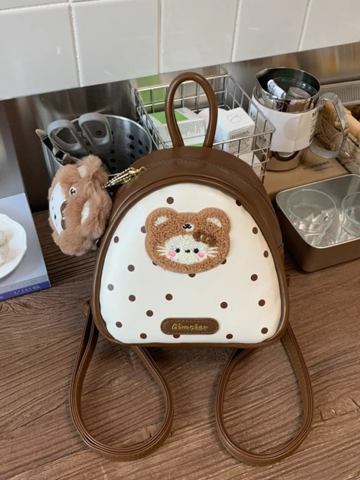 Cartoon Bear Backpack Bag - Lilixa.store