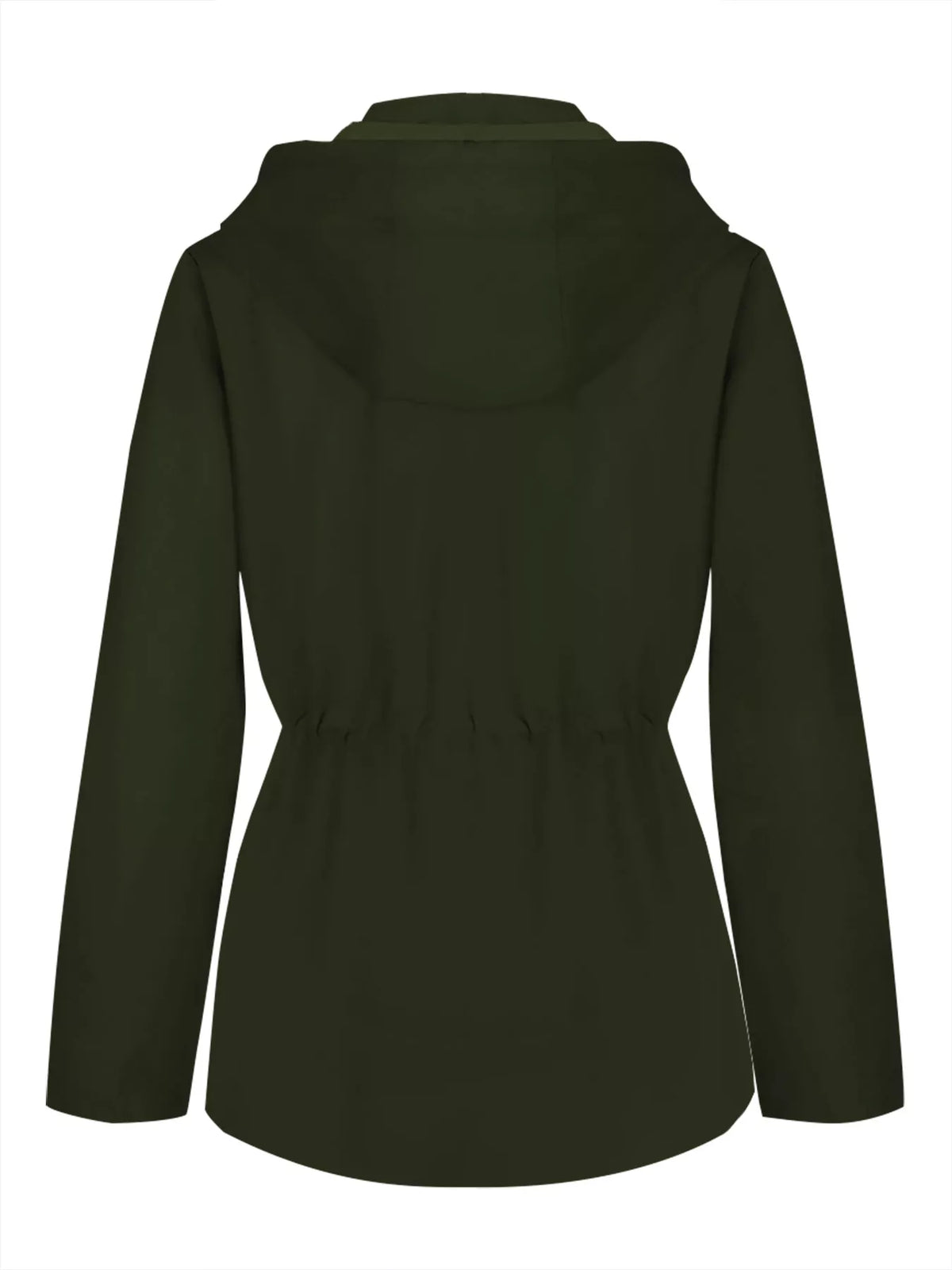 Zip Up Waterproof Hooded Outerwear - Lilixa.store