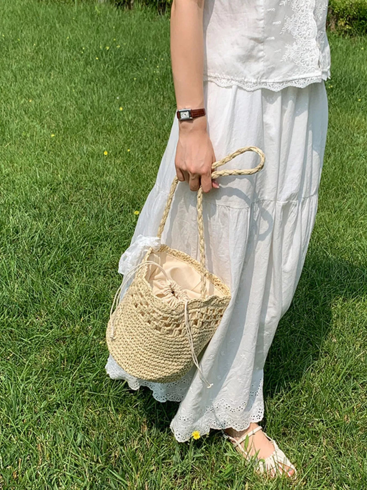 Straw Woven Shoulder Bag - Lilixa.store