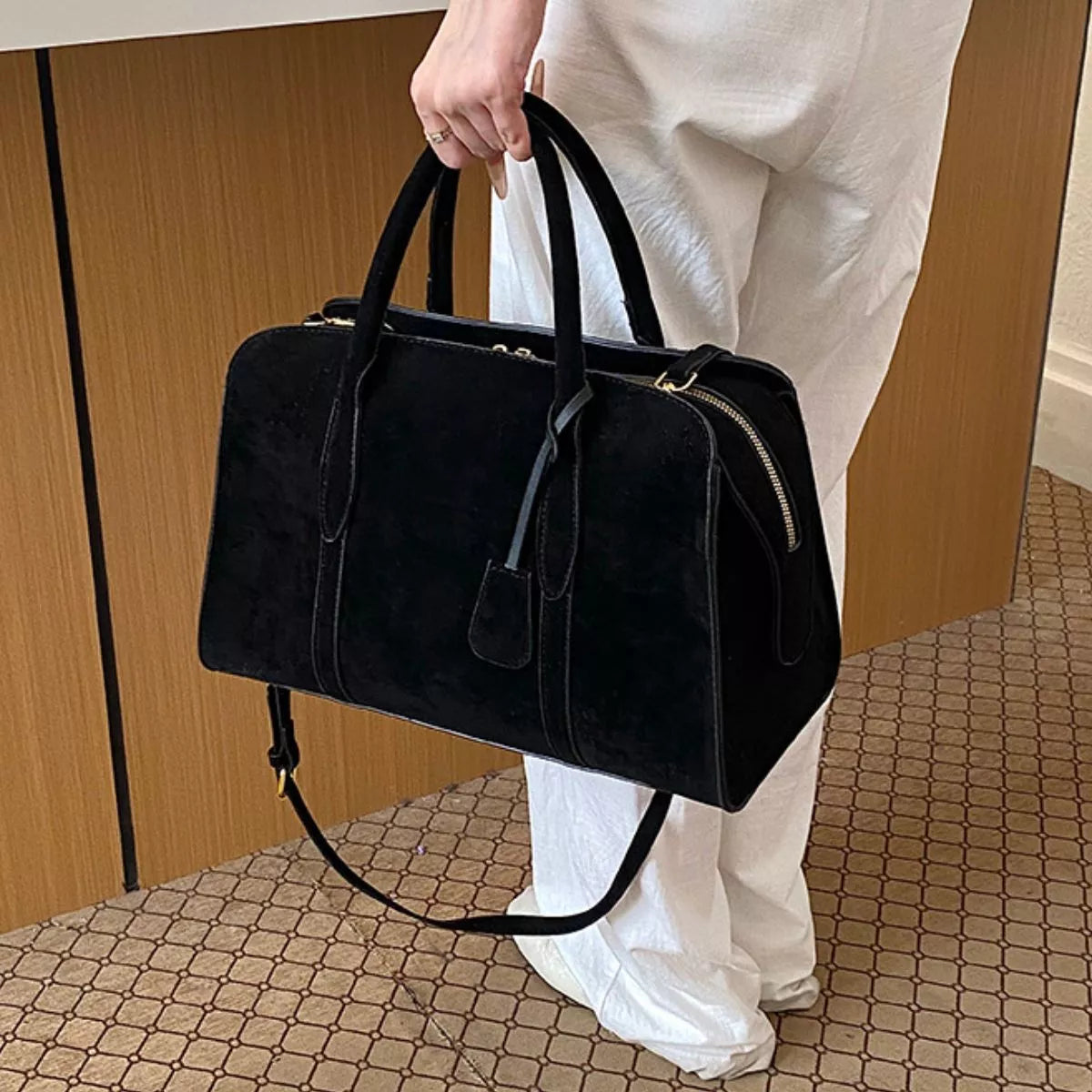 Top Handle Crossbody Bag