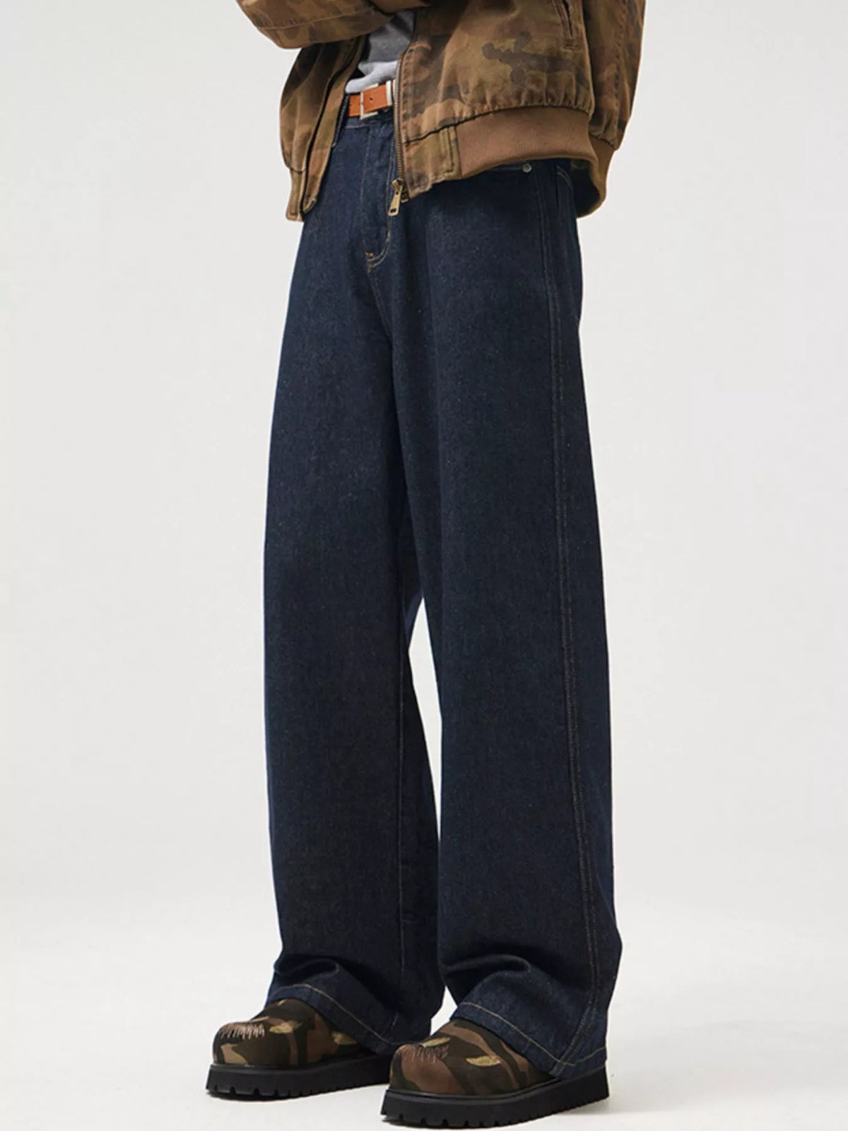 Men's Vintage Relaxed Fit Jeans - Lilixa.store