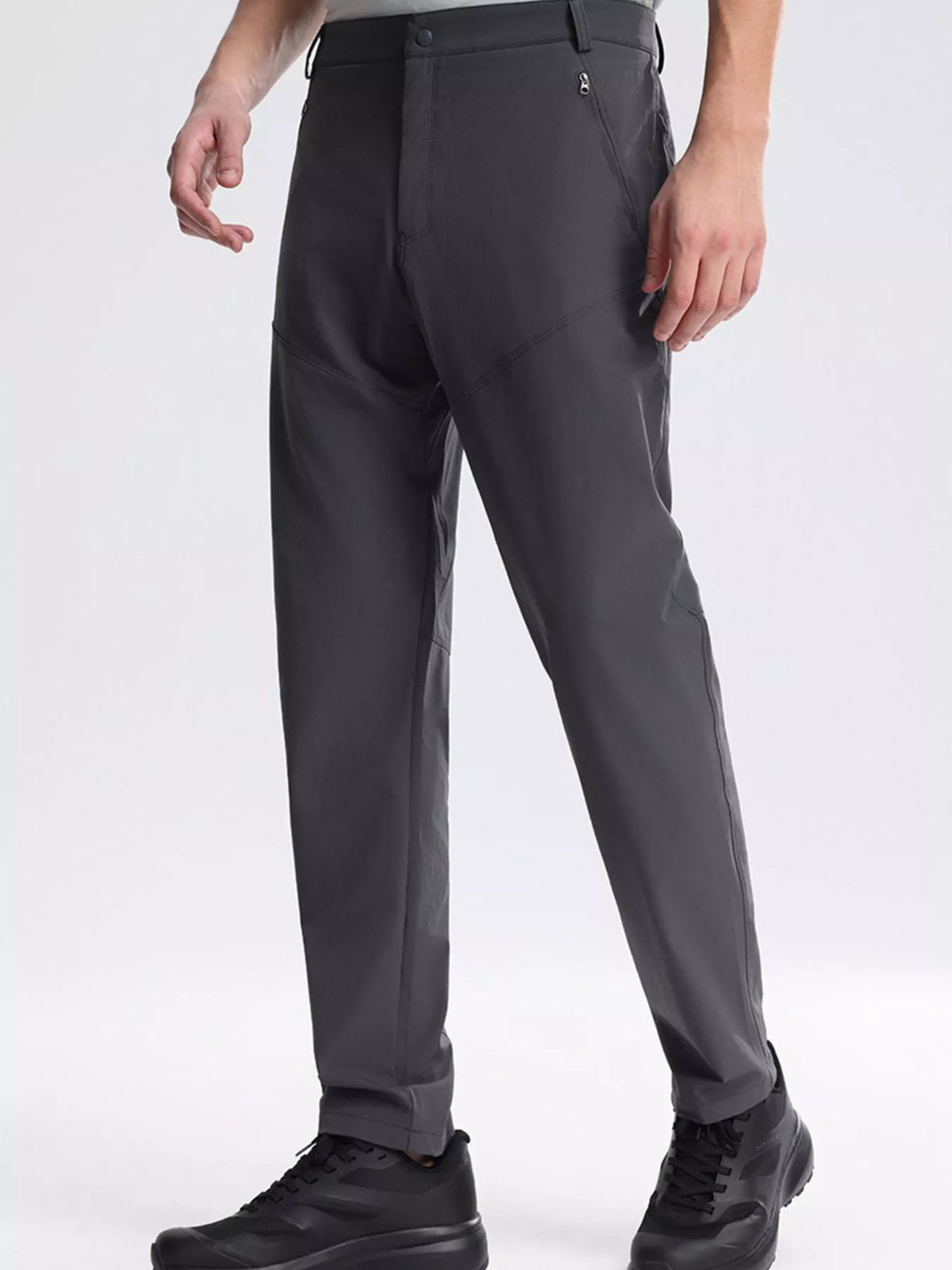 Men's Plus Size Casual Slim Fit Pants, view 3