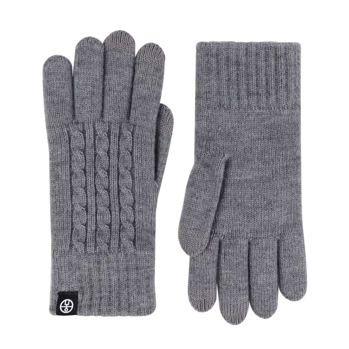 Cable Knit Touchscreen Gloves - Lilixa.store