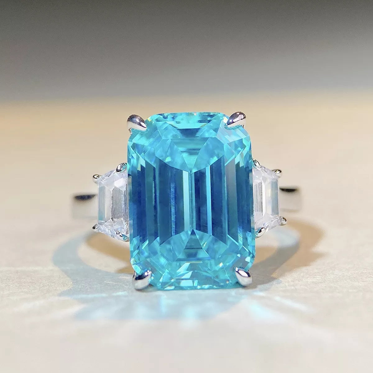925 Sterling Silver Geometric Ring - Lilixa.store