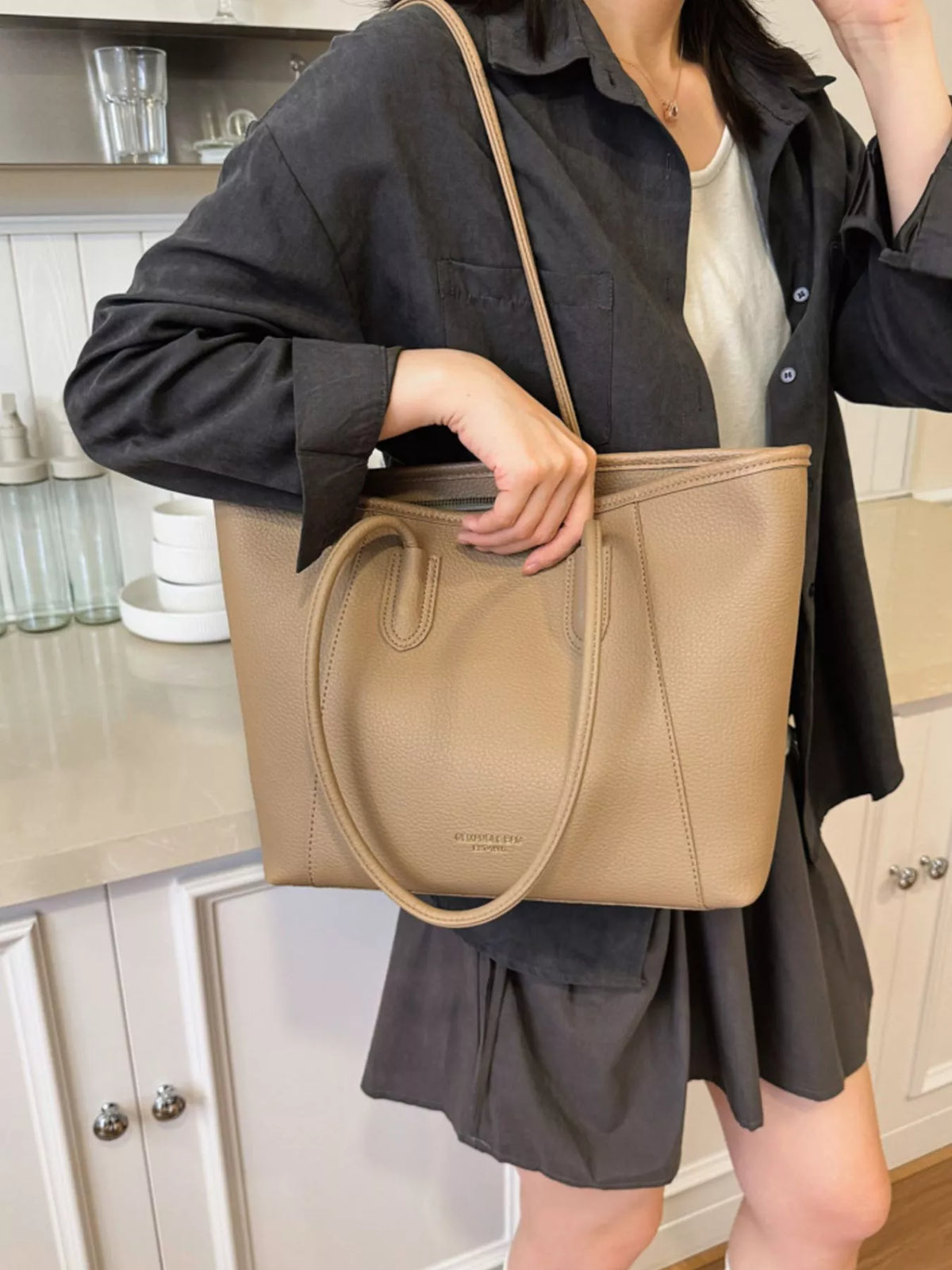 PU Leather Shoulder Bag - Lilixa.store