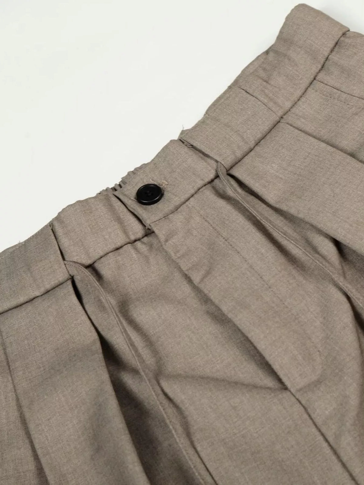 Men's Wide Leg Pleated Pants
