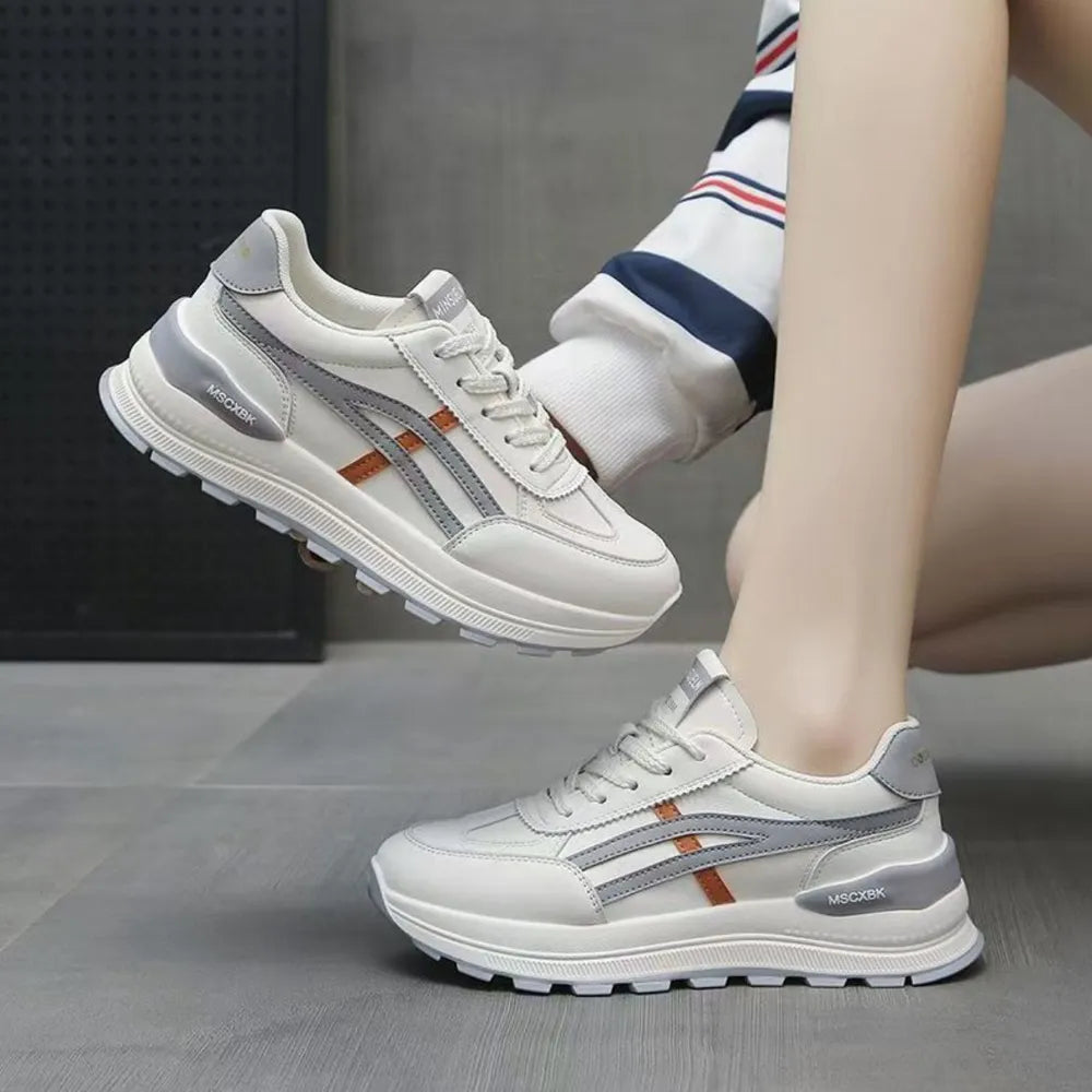 Round Toe Lace-Up Athletic - Lilixa.store