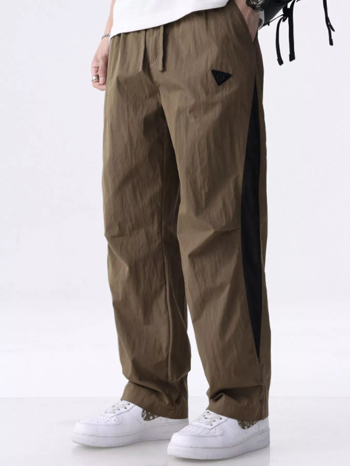 Men's Plus Size Wide Leg Pants, view 3