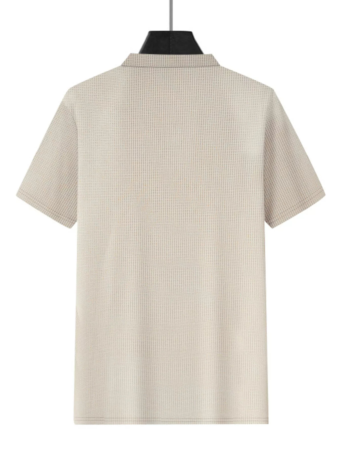 Men's Full Size Casual Short Sleeve Polo and Shorts Set Plus Size - Lilixa.store