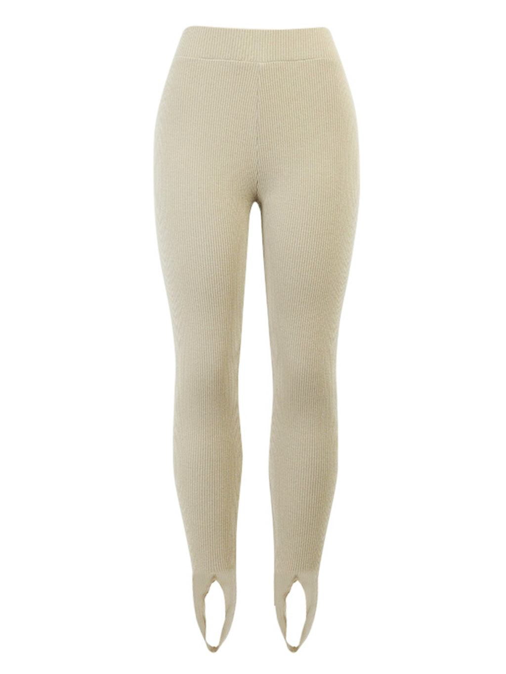 Ribbed Mid Waist Leggings - Lilixa.store