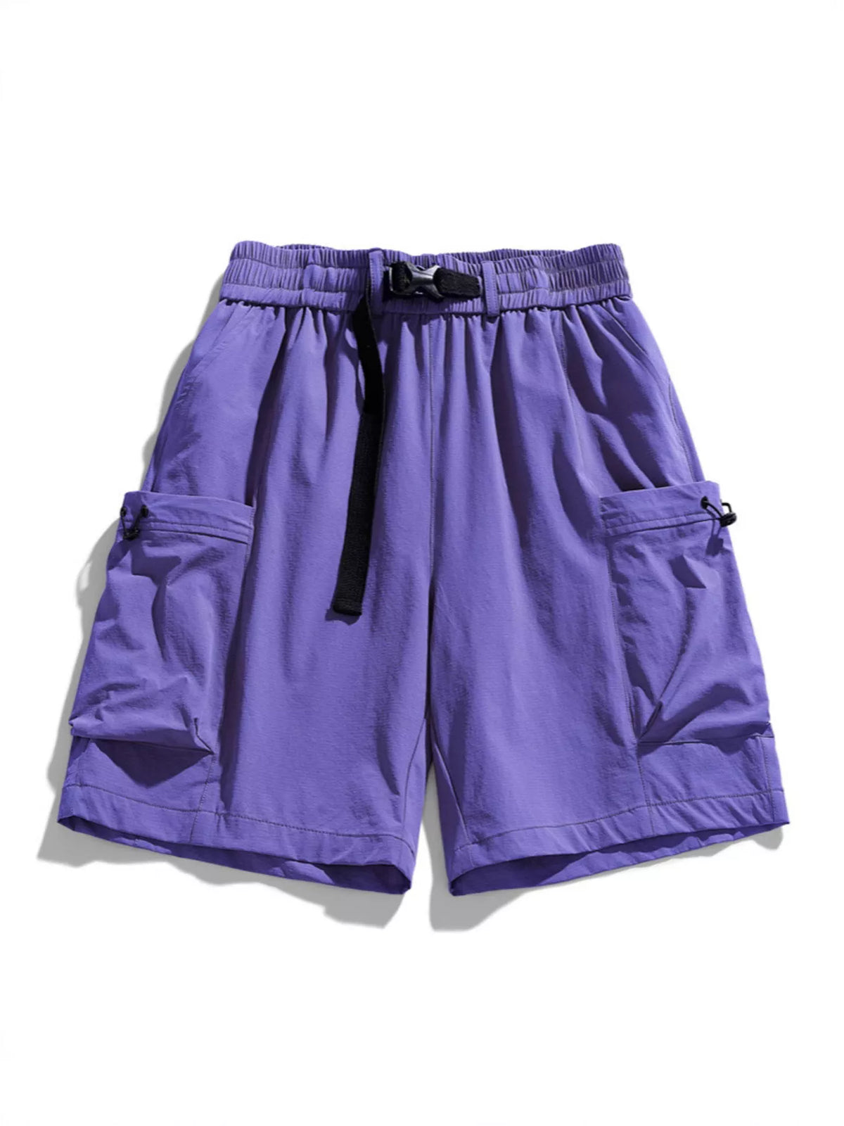 Men's Plus Size Drawstring Cargo Shorts - Lilixa.store