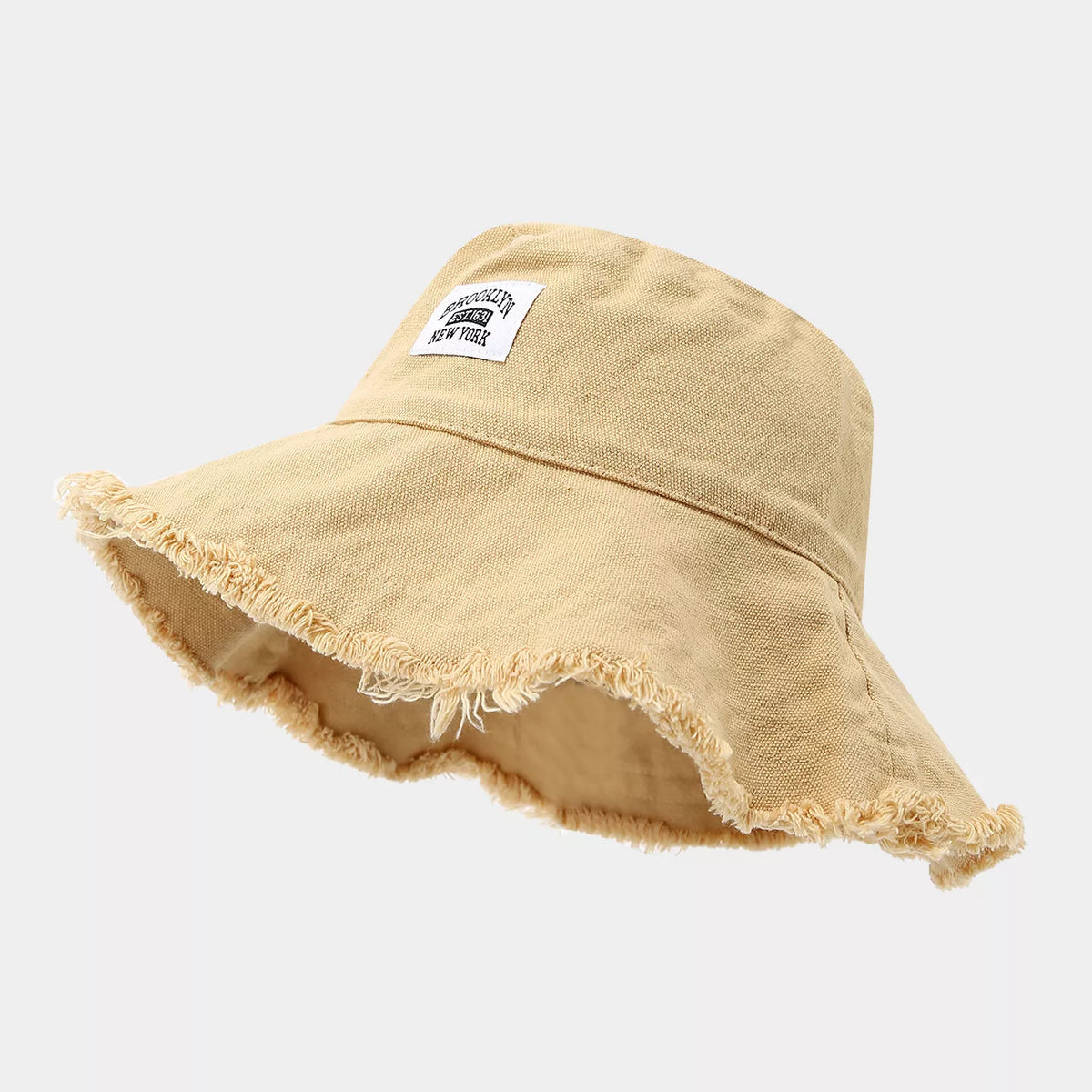 Frayed Hem Bucket Hat - Lilixa.store