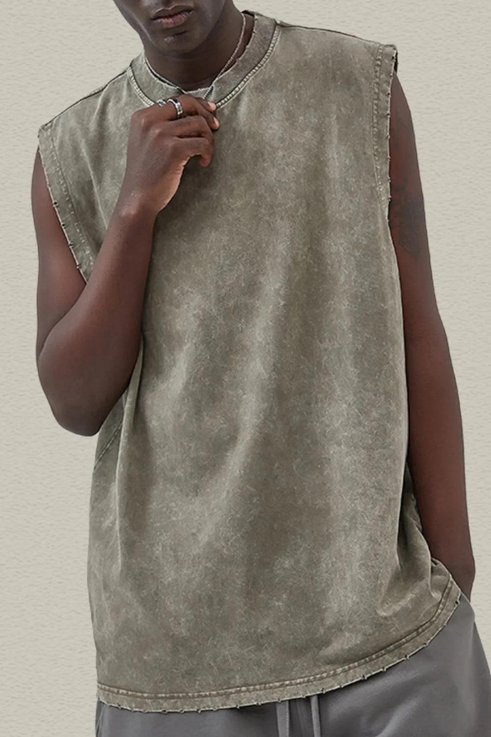 Men's Round Neck Tank - Lilixa.store