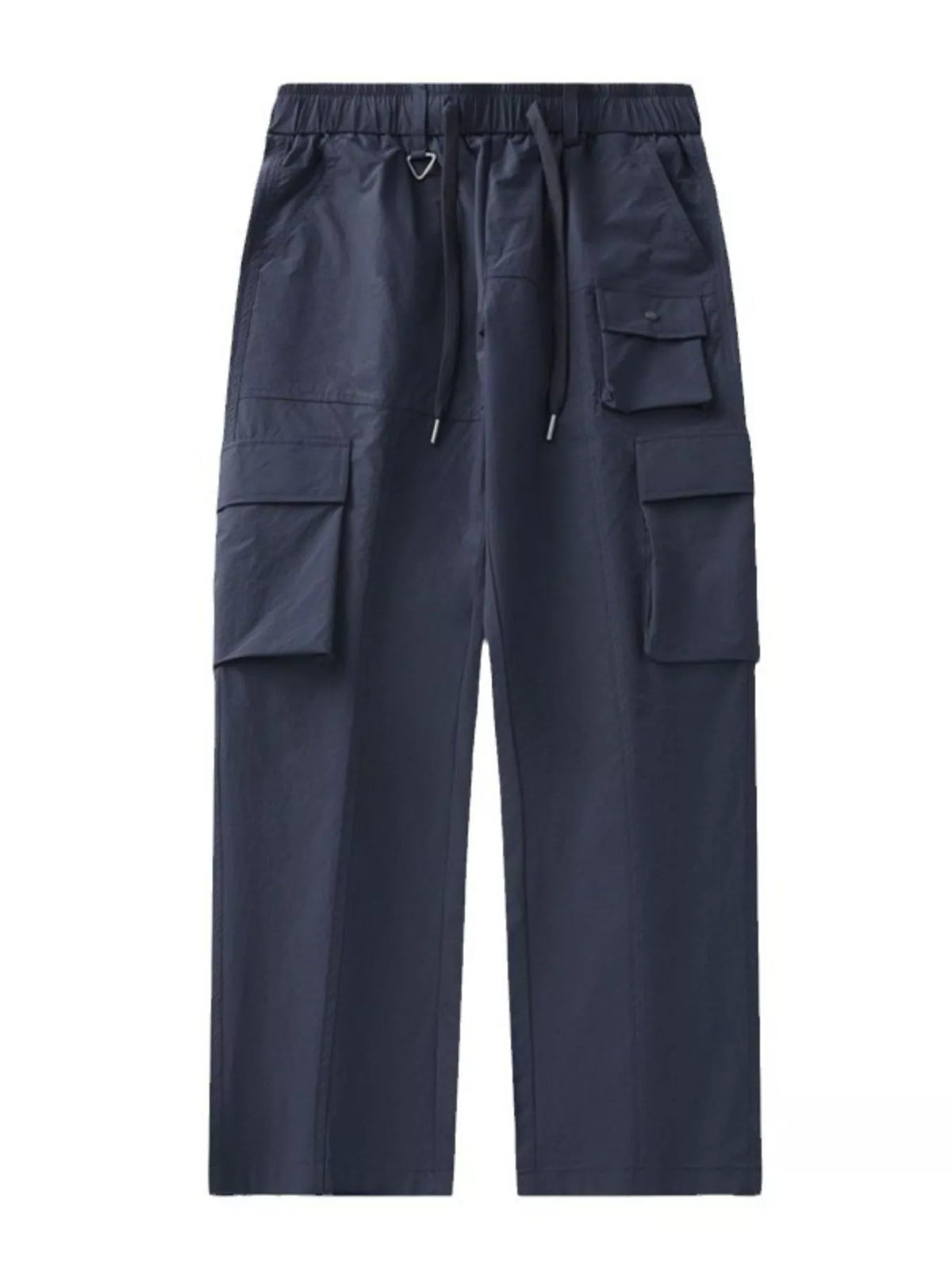 Men's Full Size Drawstring Wide Leg Pants Plus Size, view 7
