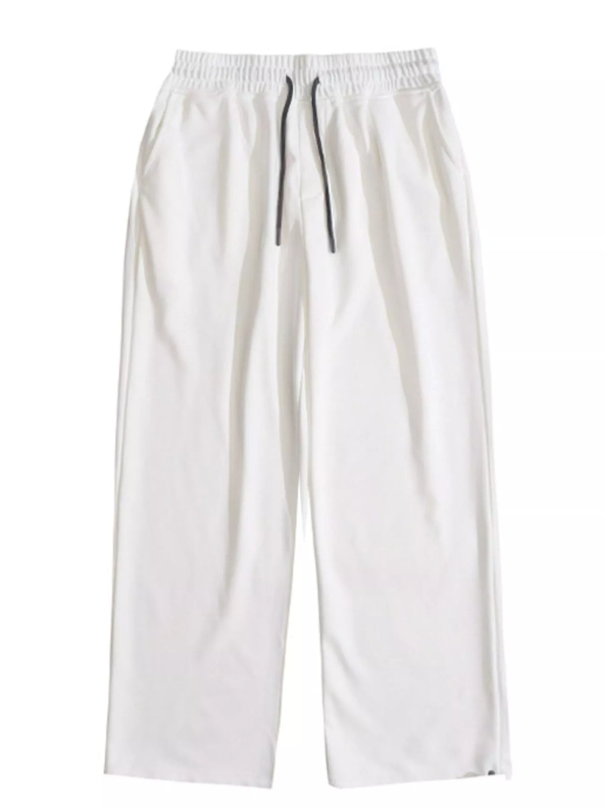 Men's Drawstring Wide Leg Pants