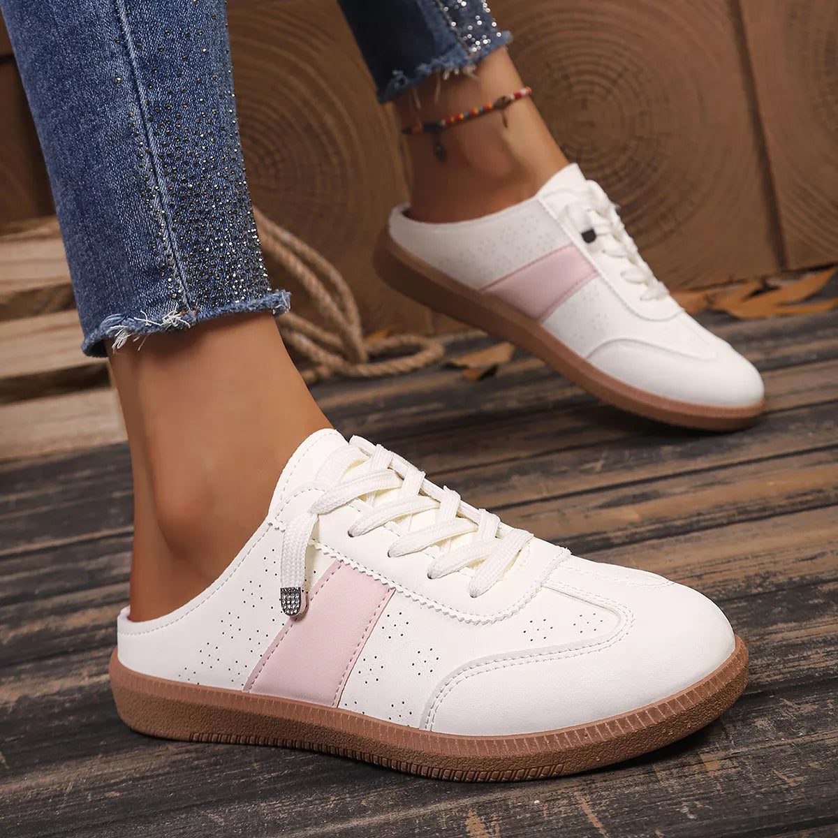 Round Toe Slip-Ons - Lilixa.store