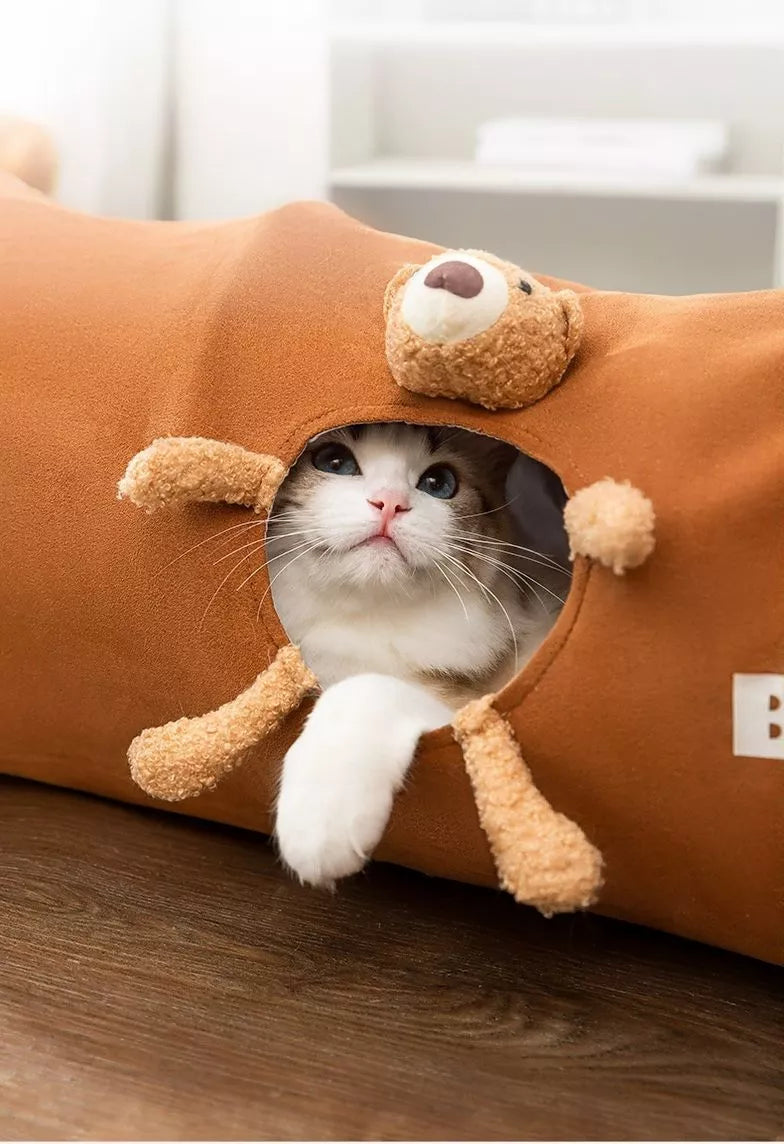 Foldable Cat Tunnel Toy - Lilixa.store