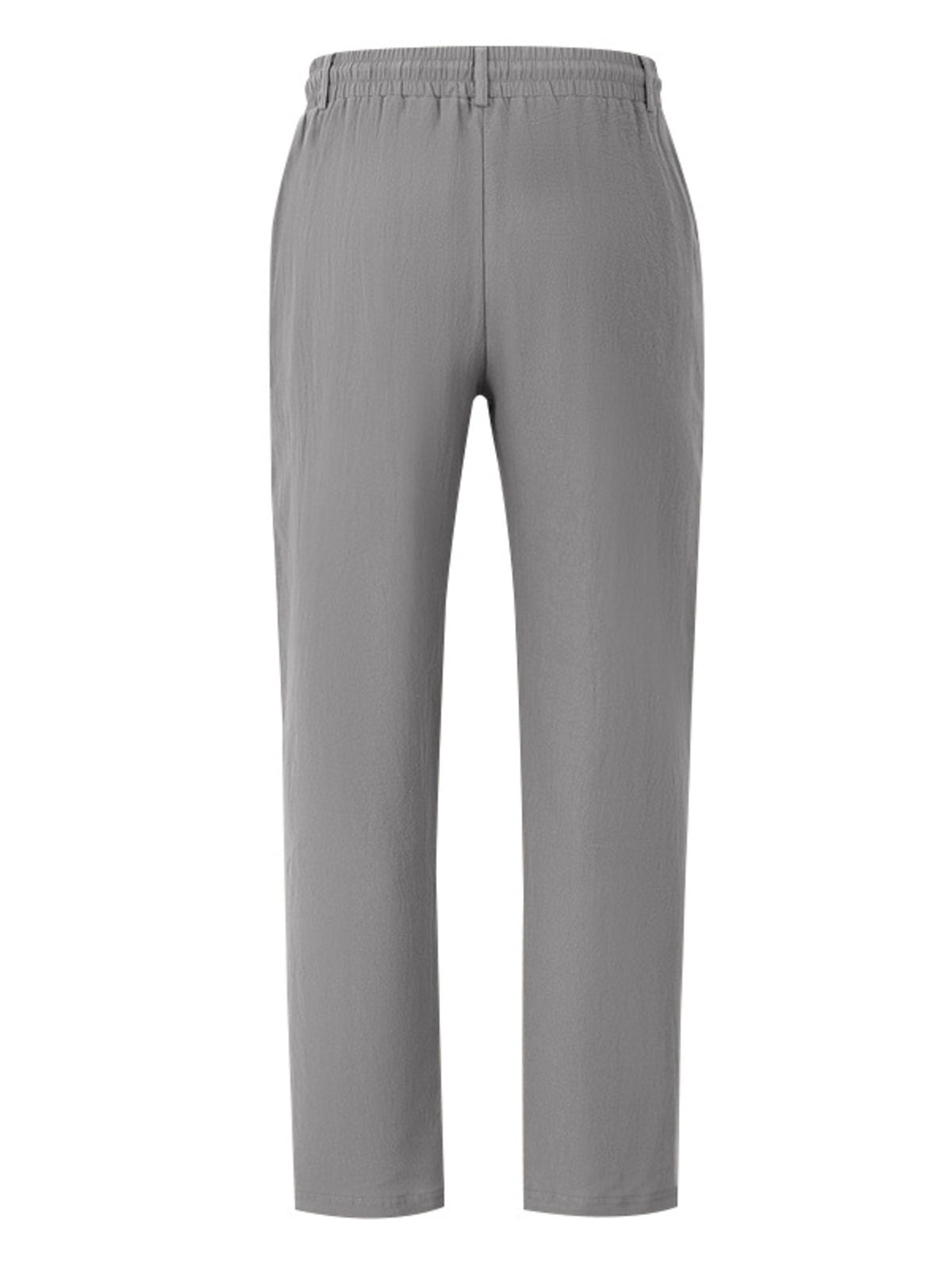 Men's Full Size Drawstring Loose Fit Pants Plus Size, view 5