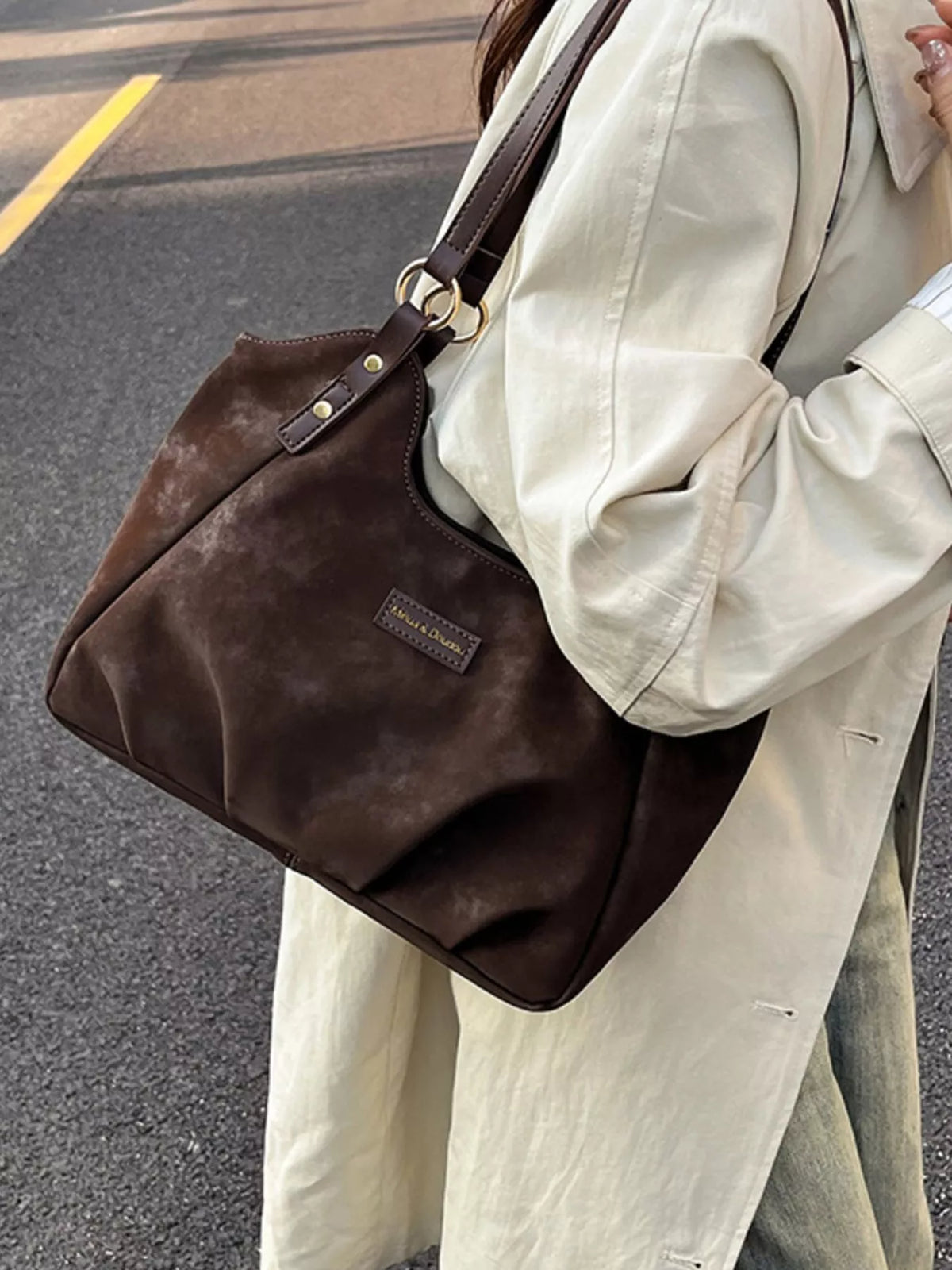 Vintage Suede Handbag - Lilixa.store