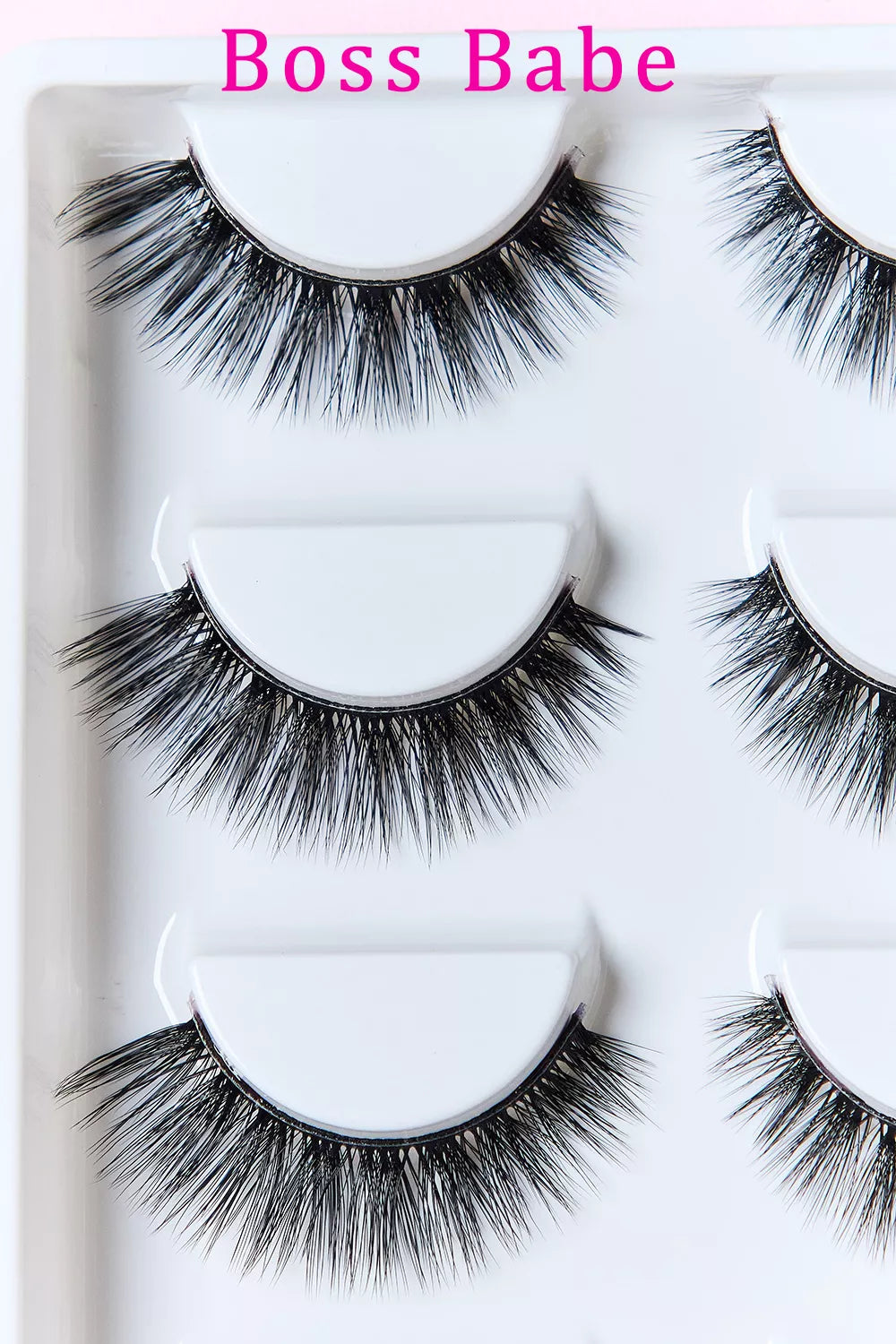 SO PINK BEAUTY Faux Mink Eyelashes 5 Pairs - Lilixa.store