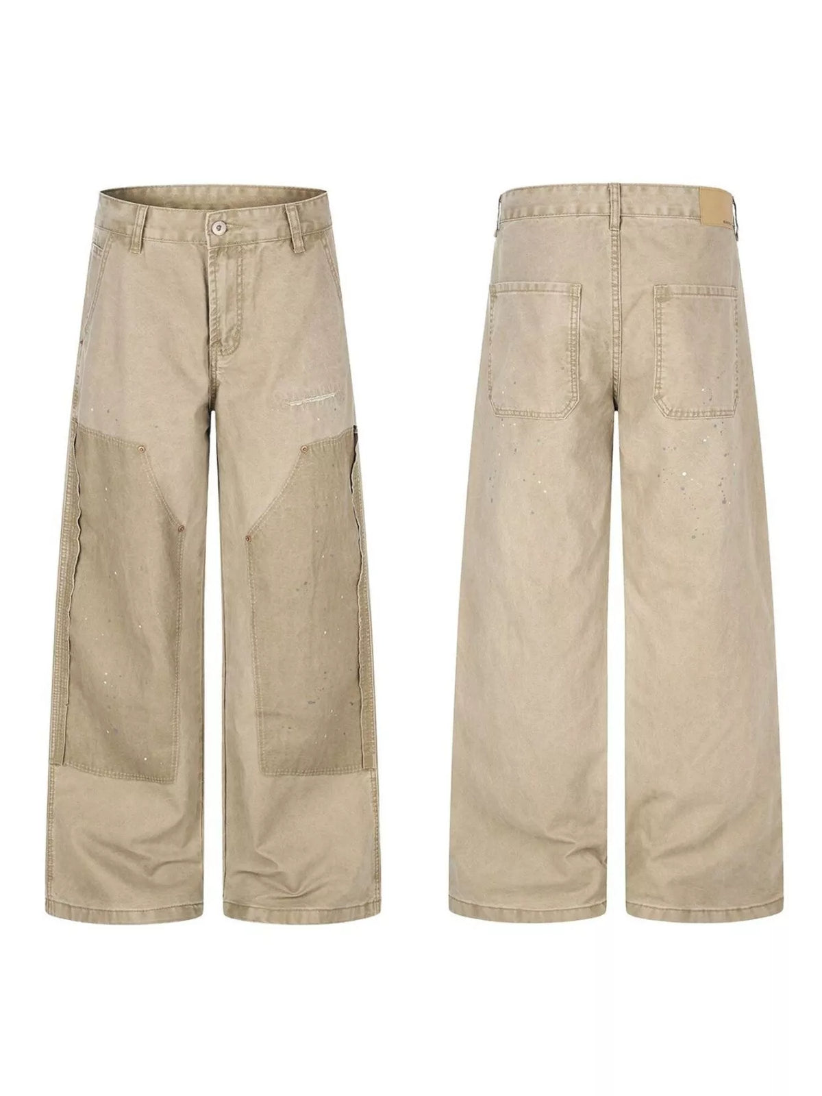 Men's Wide-Leg Cargo Pants - Lilixa.store