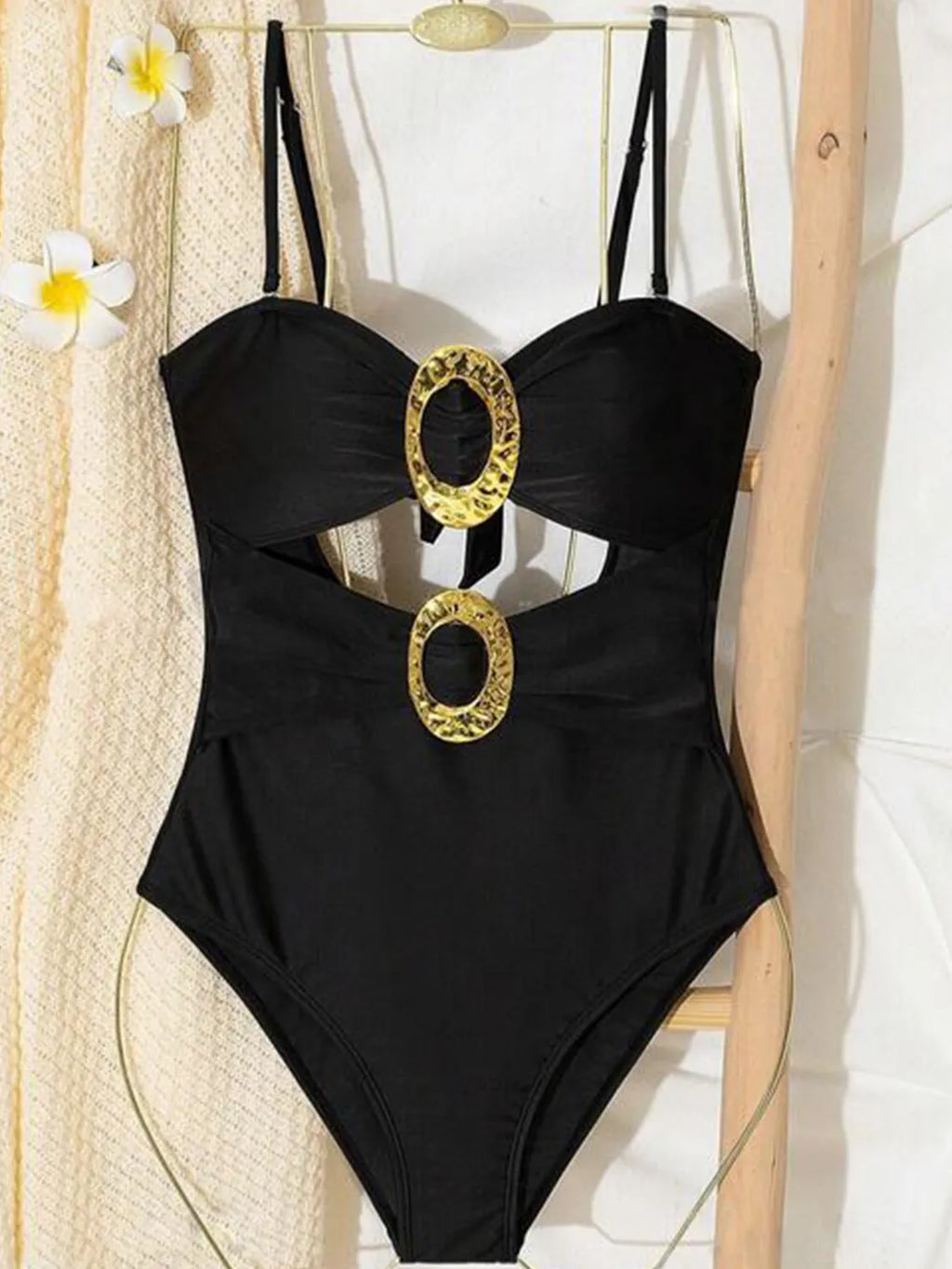 Cutout Sweetheart Neck One-Piece Swimwear - Lilixa.store