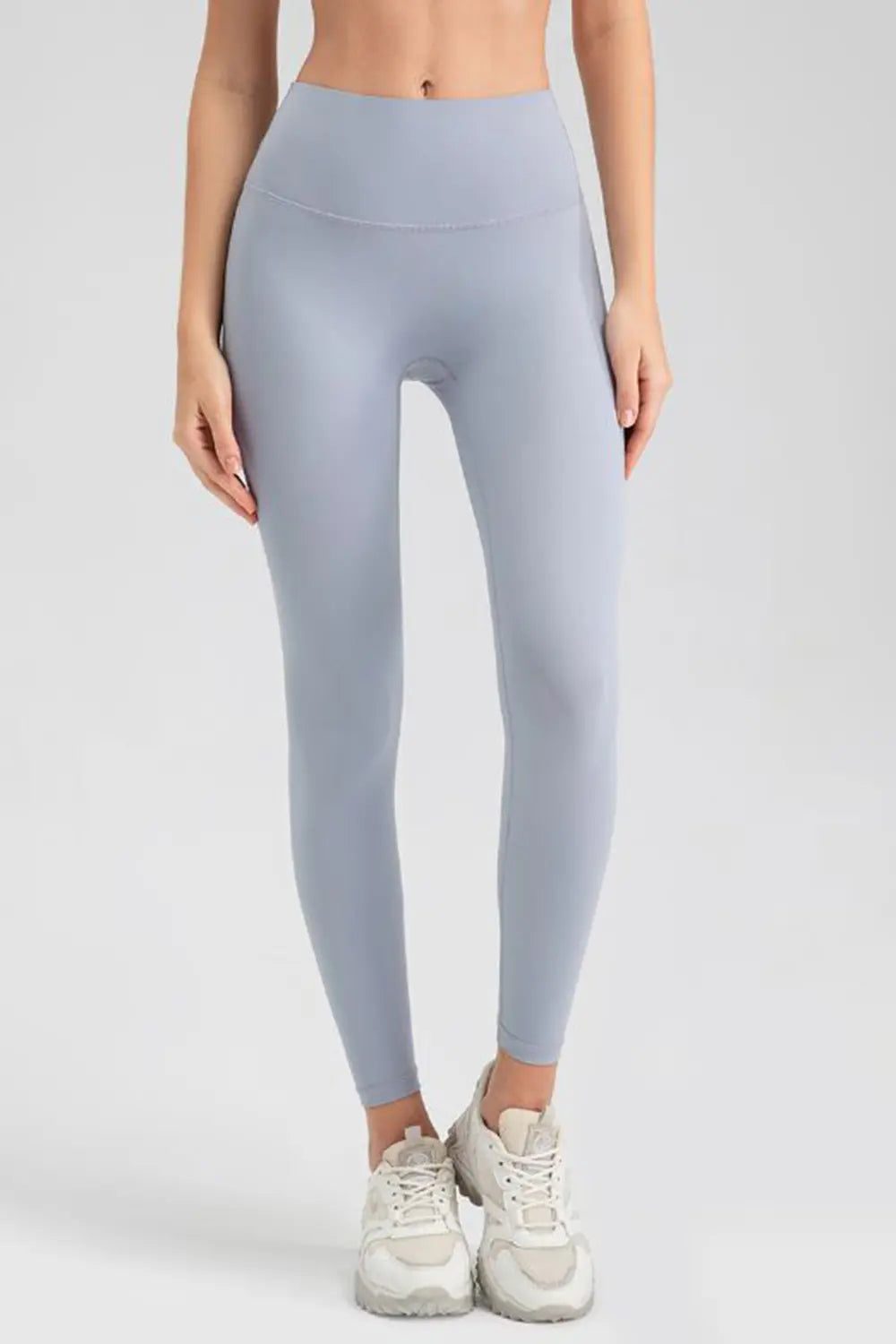 Wide Waistband Sport Leggings - Lilixa.store