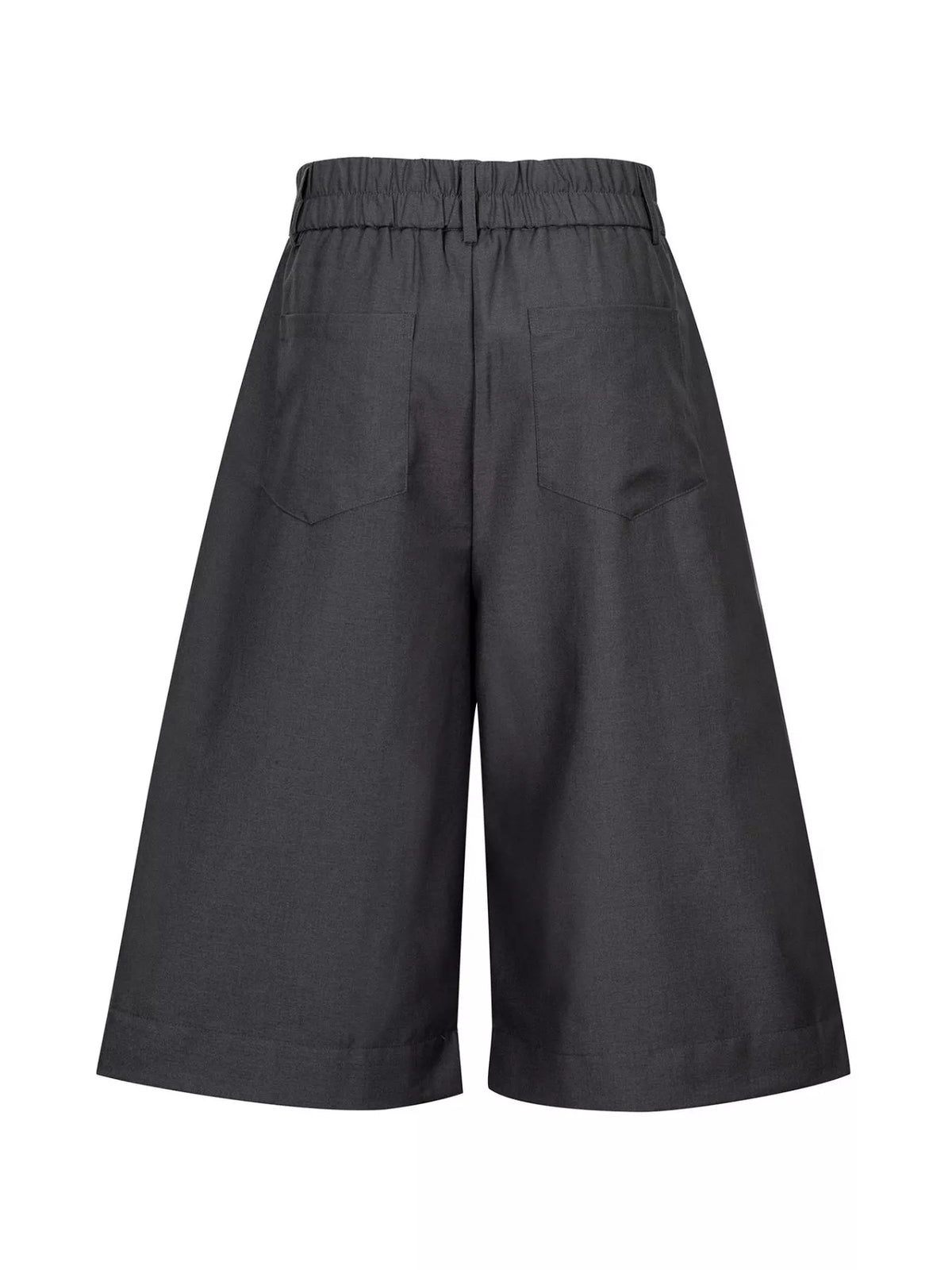 Men's Button Fly Wide Leg Capris - Lilixa.store