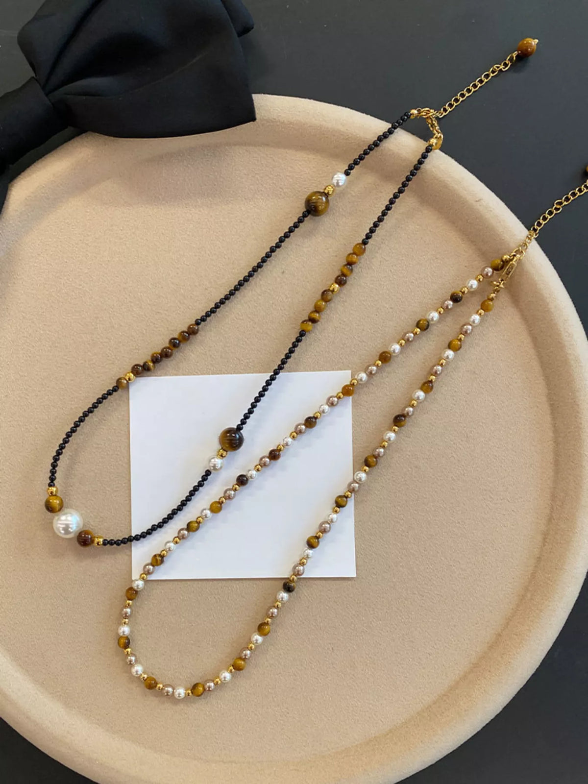 Tiger Eye Adjustable Necklace - Lilixa.store