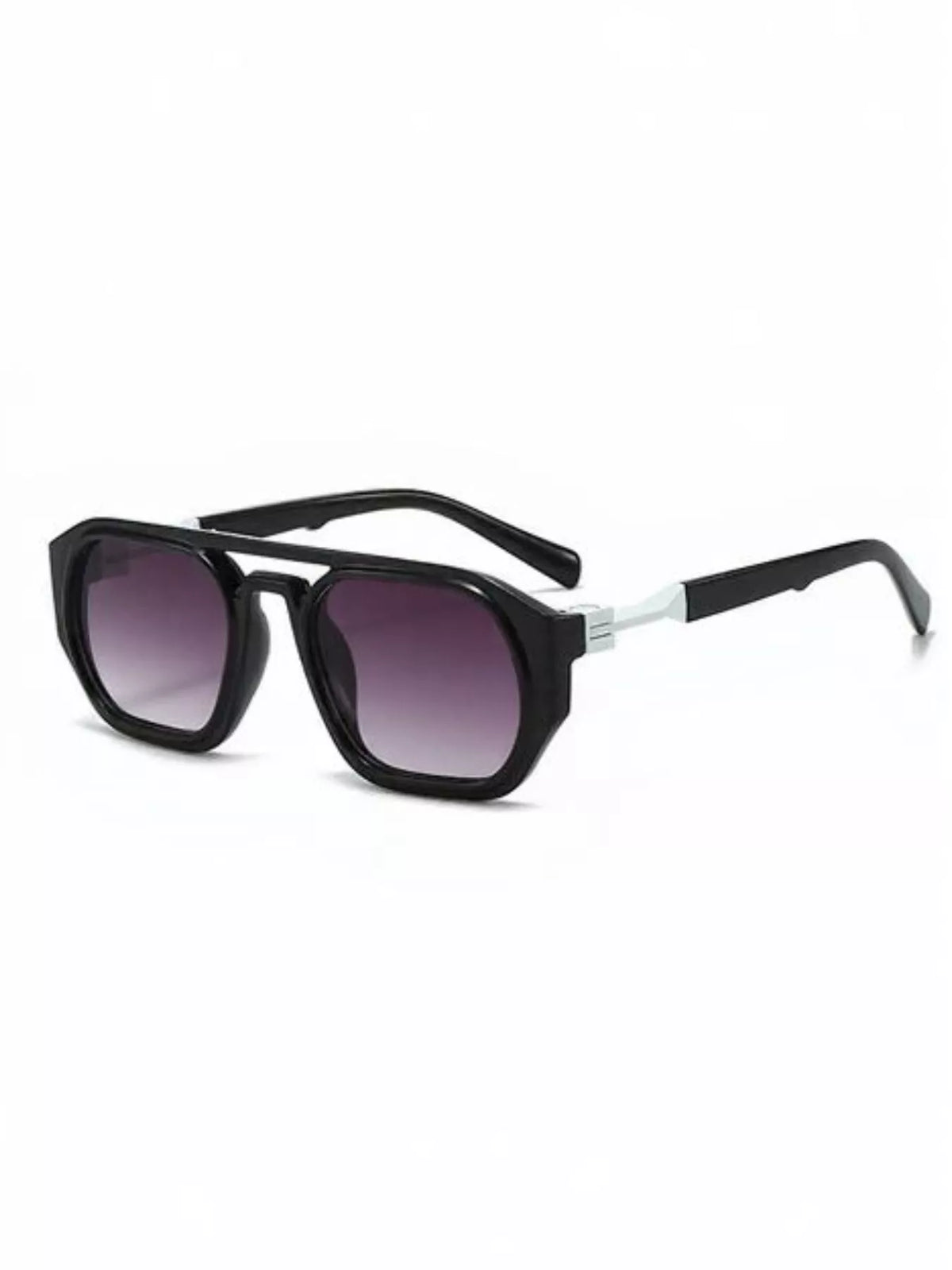 Retro Octagon Frame Sunglasses - Lilixa.store