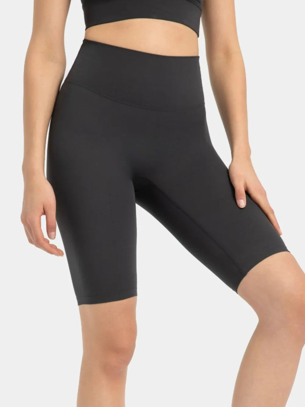 Millennia High Rise Wide Waistband Active Shorts - Lilixa.store