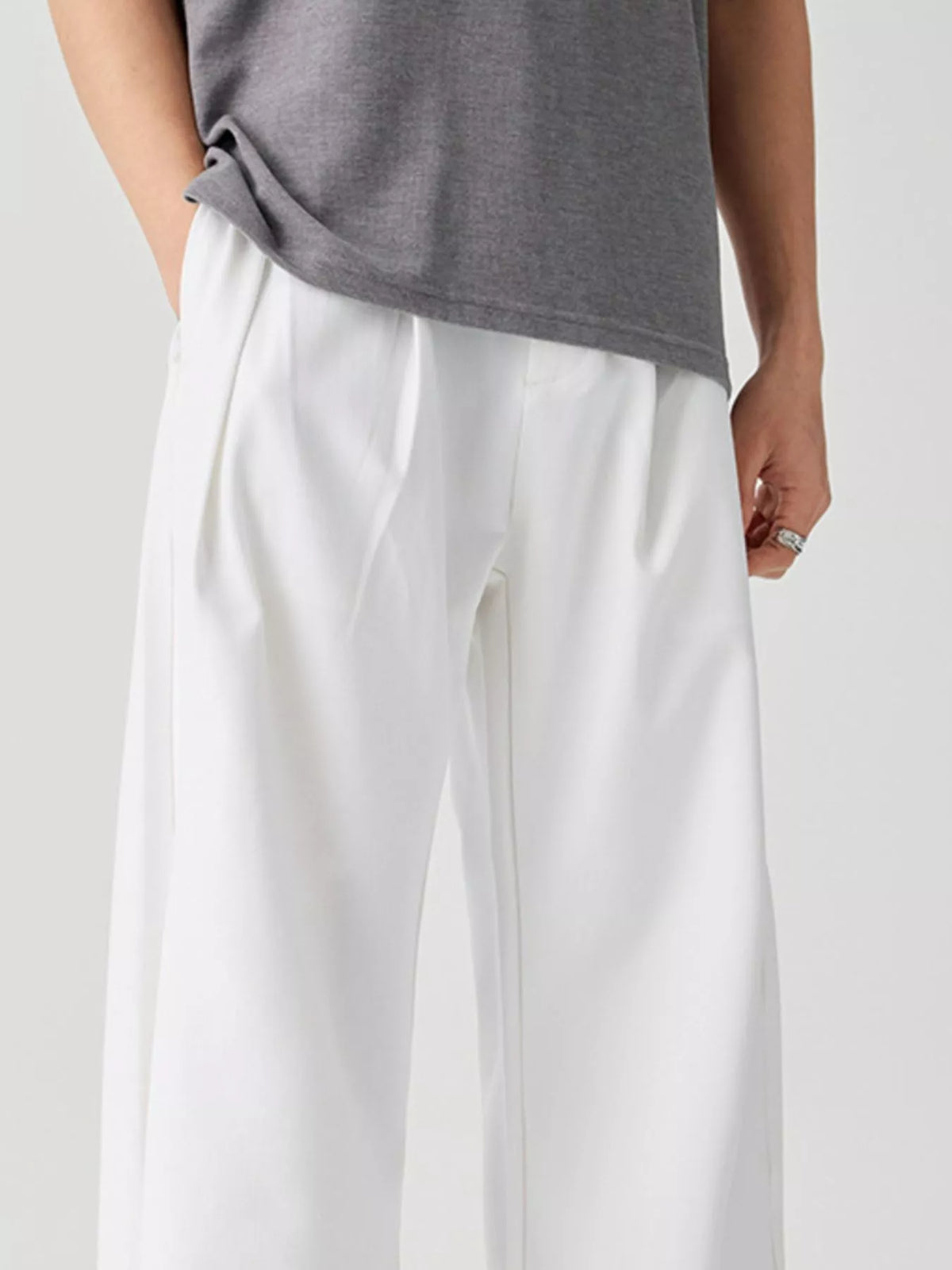Men's Wide Leg Casual Pants - Lilixa.store