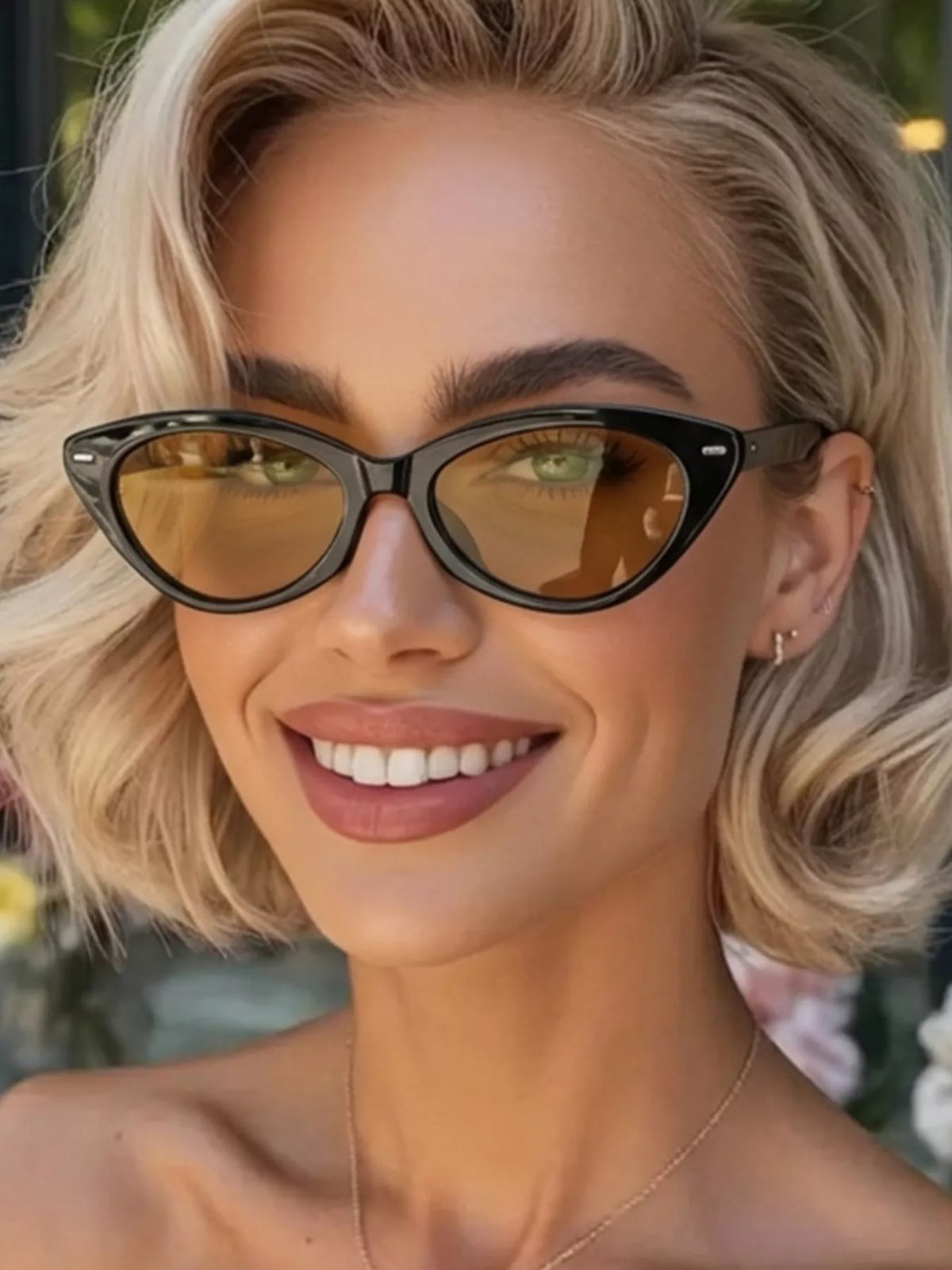 Vintage Cat-Eye Sunglasses - Lilixa.store