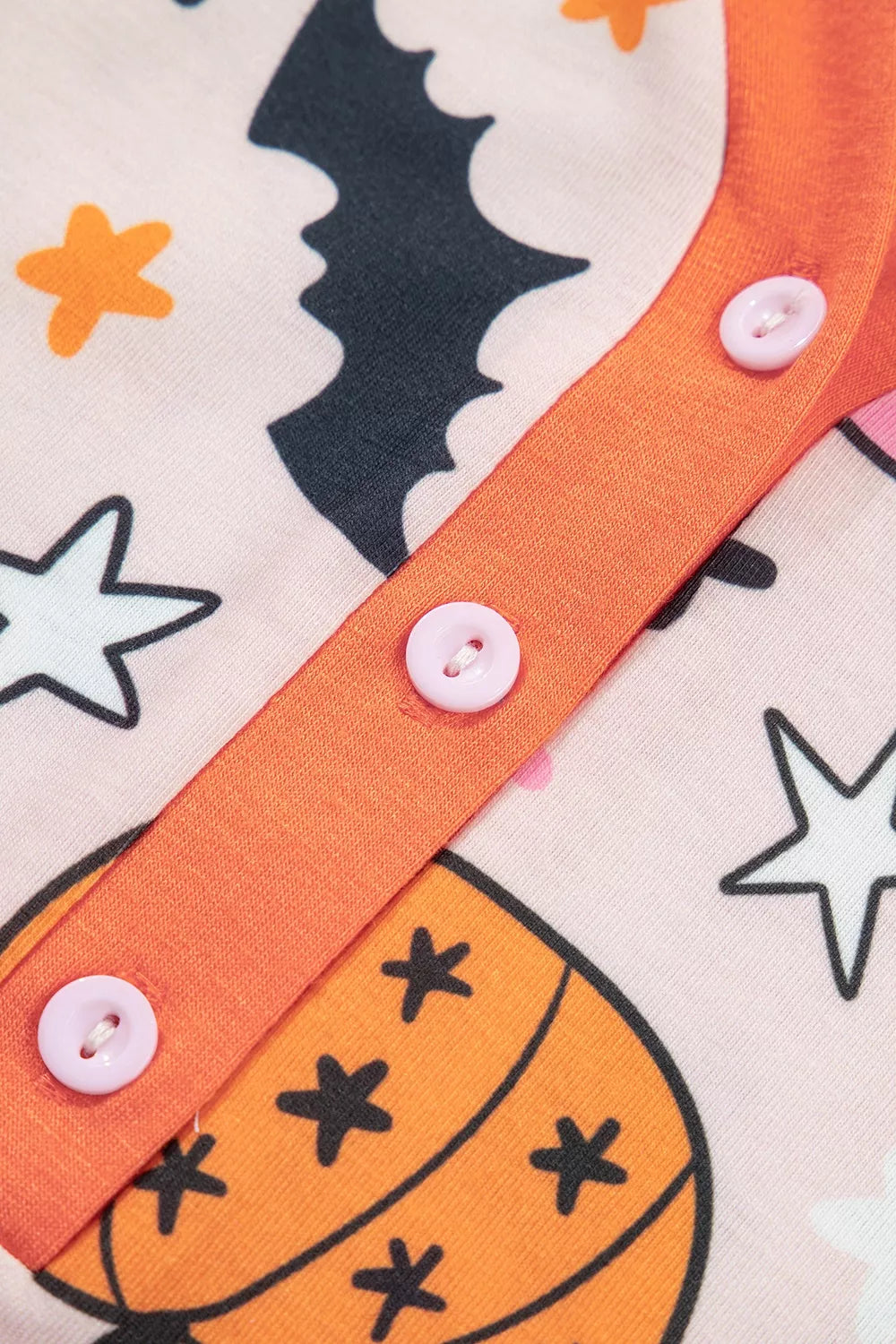 Halloween Pumpkin Print Long Sleeve Home Wear Lounge Set - Lilixa.store