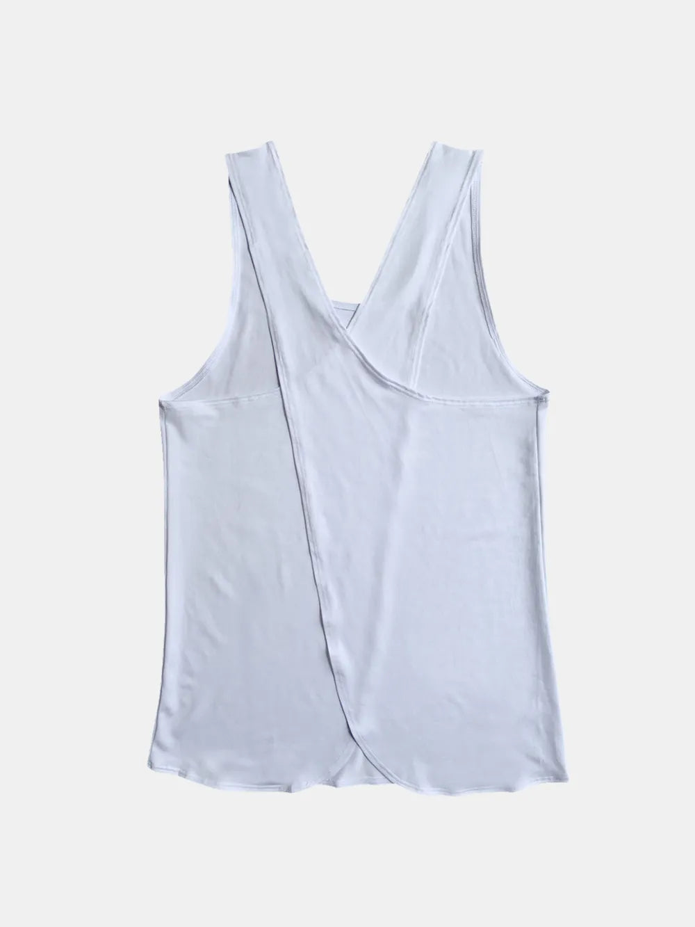 Crisscross Scoop Neck Active Tank - Lilixa.store