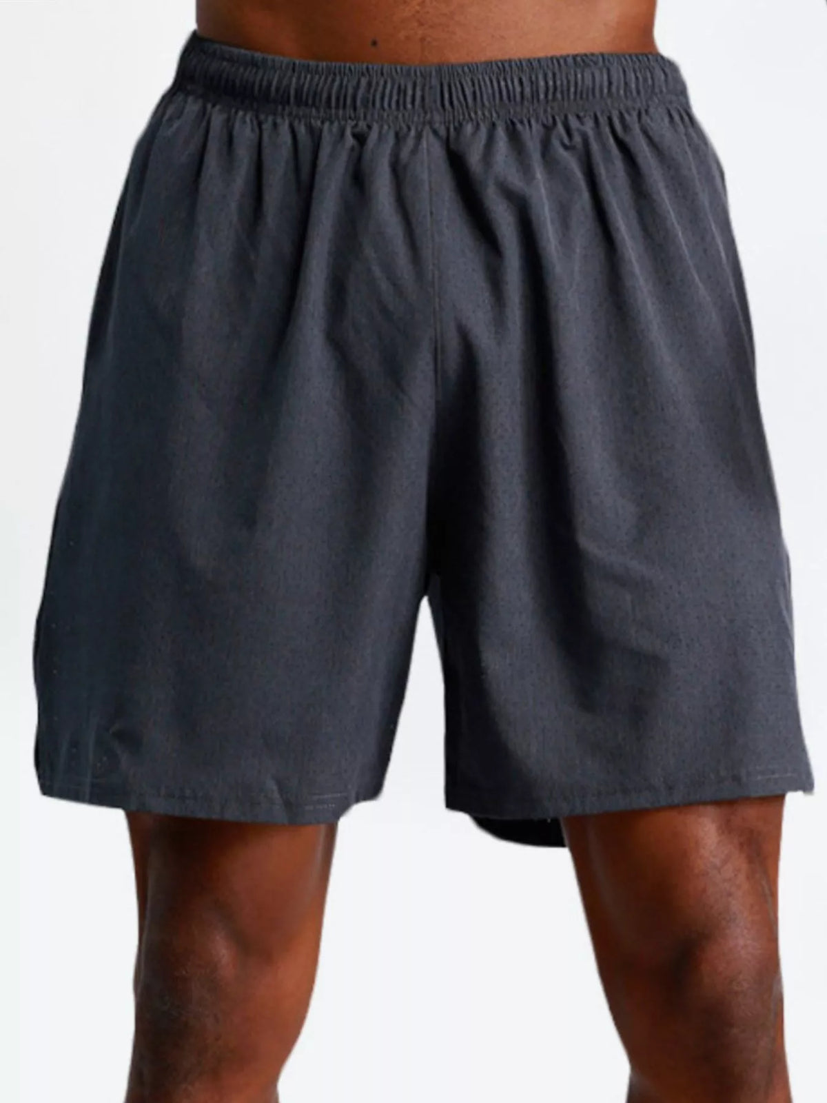 Men's Plus Size Elastic Waist Shorts, view 4