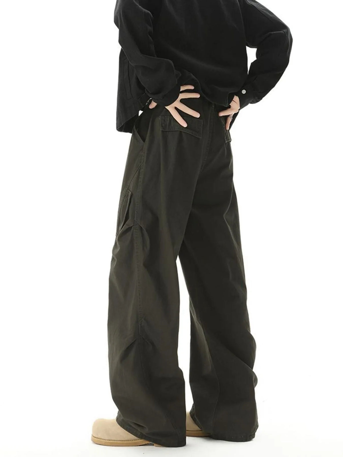 Men's Loose Fit Cargo Pants, view 3