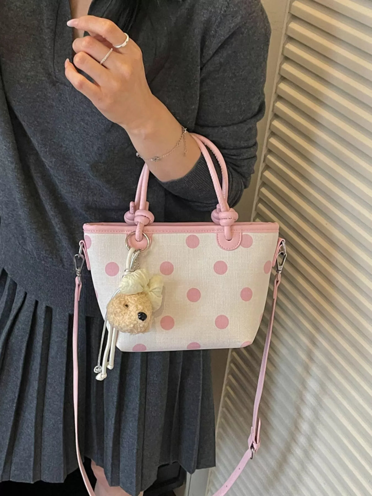 Polka Dot Crossbody Bag