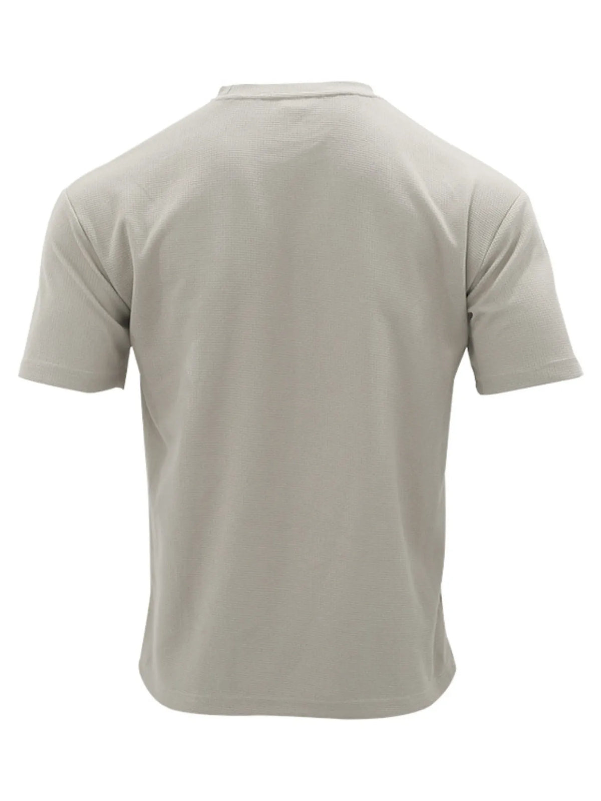 Men's Full Size Round Neck Tee and Shorts Set Plus Size, view 2
