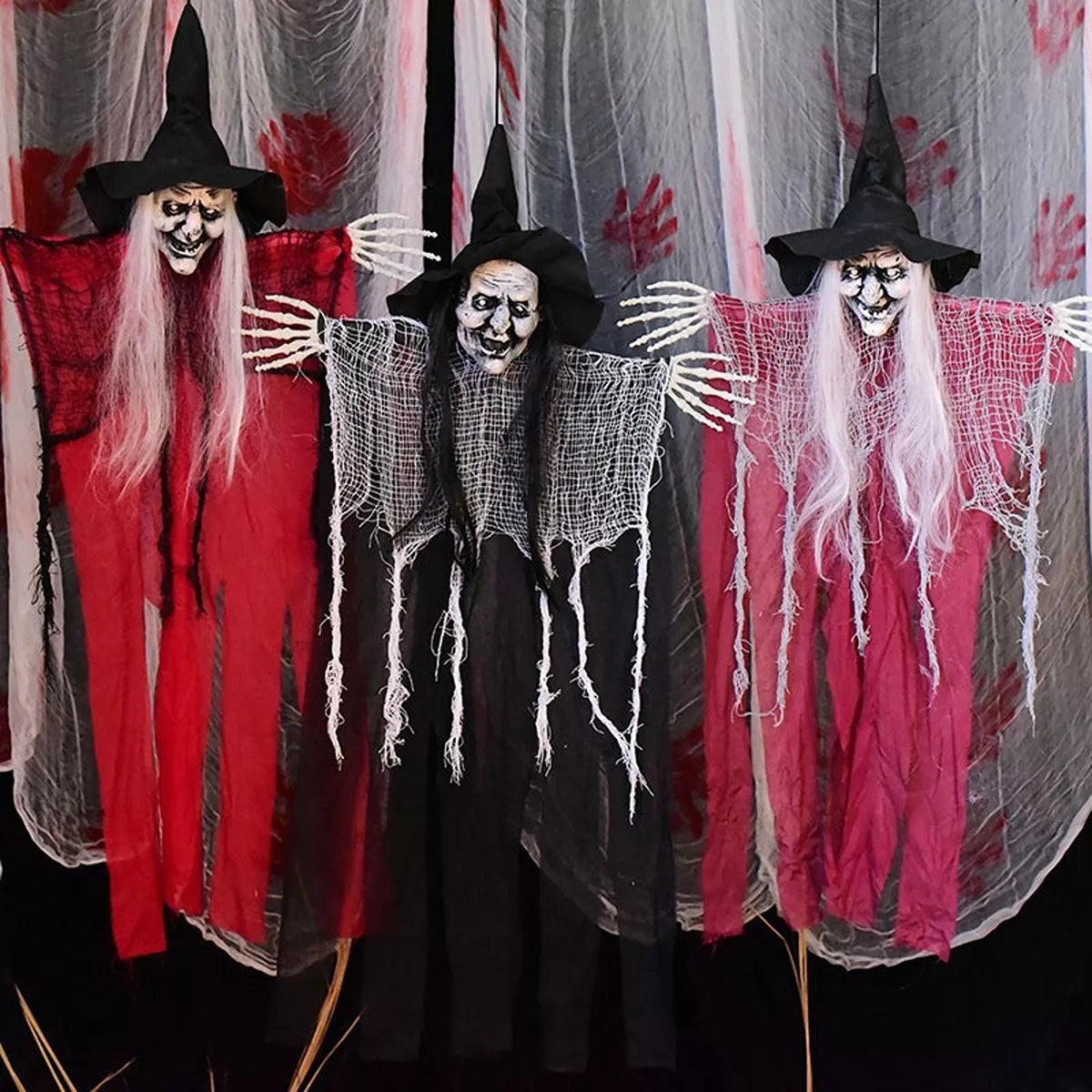 Halloween Spooky Hanging Witch Set - Lilixa.store