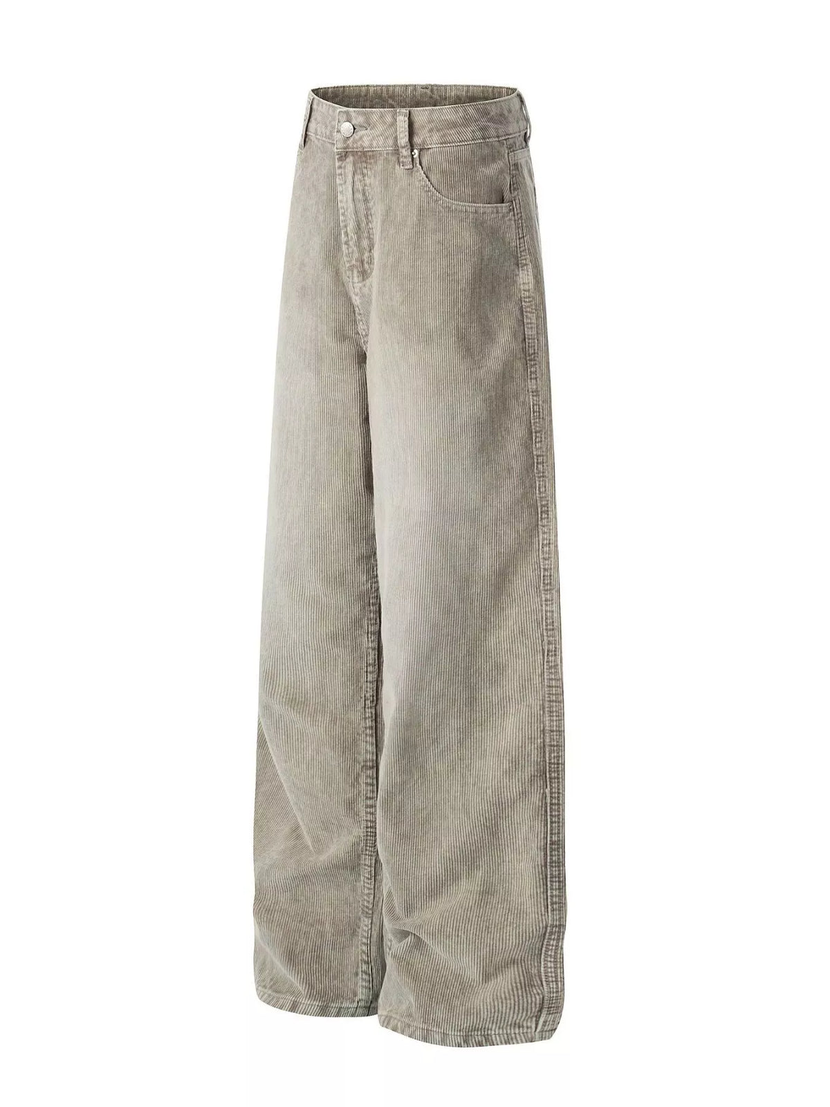 Men's Wide Leg Corduroy Pants, view 8