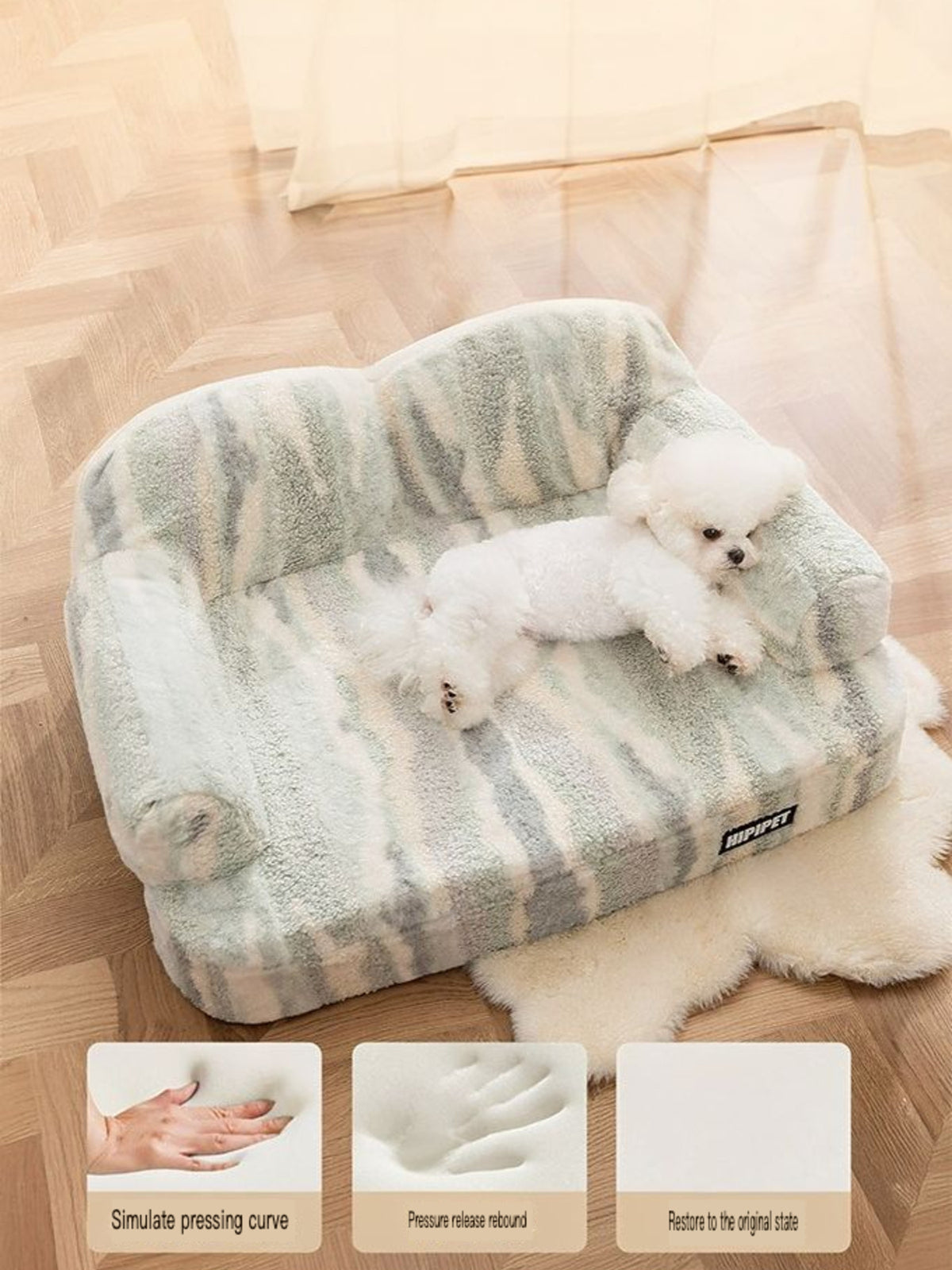Soft Plush Pet Bed - Lilixa.store