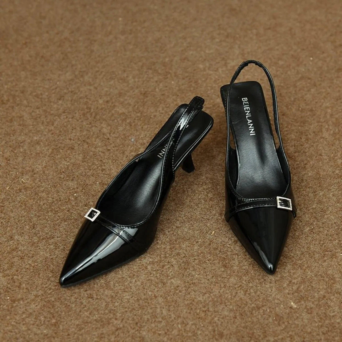 Pointed Toe Slingback Pumps - Lilixa.store